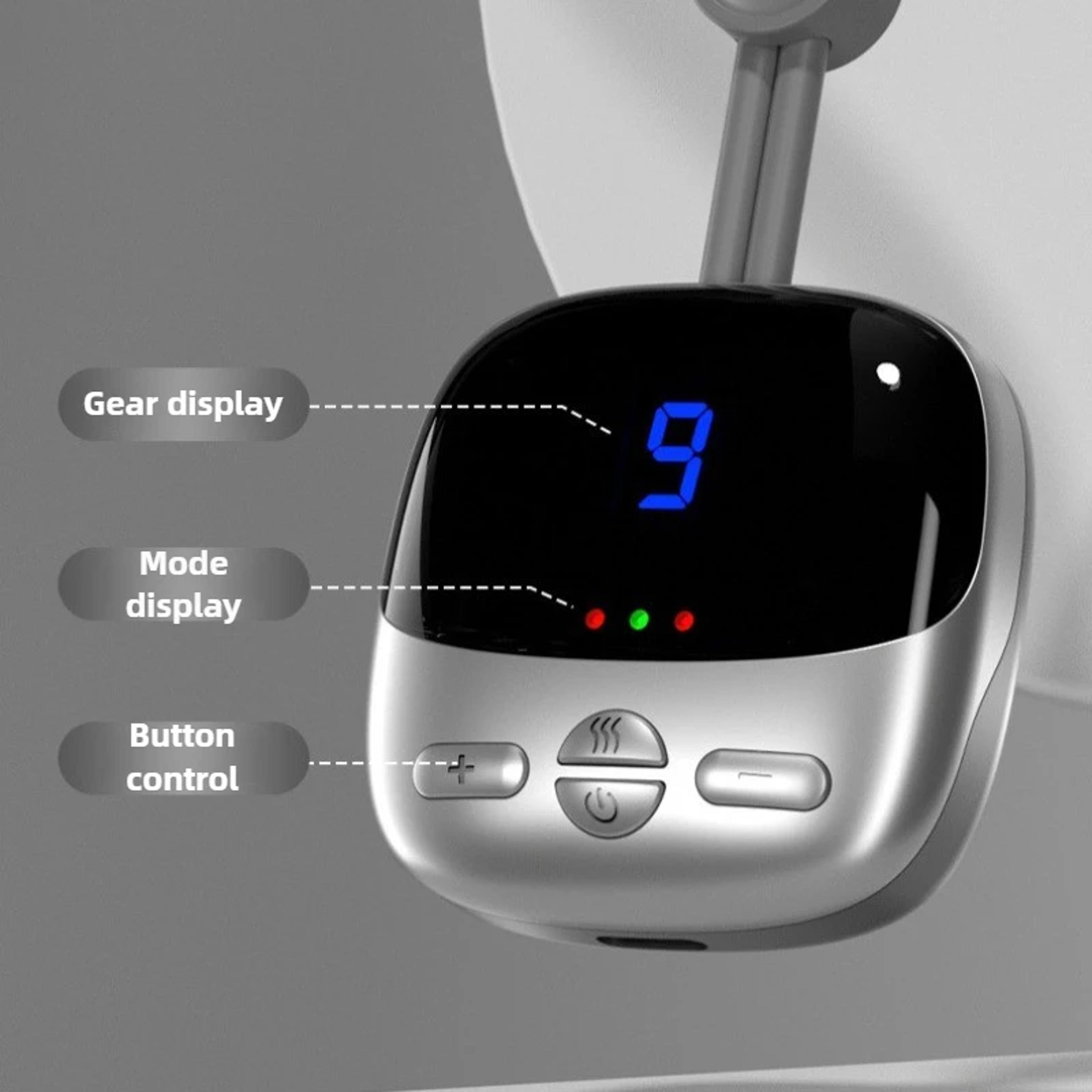 Smart Hanging Neck Massager With Hot Compress 3