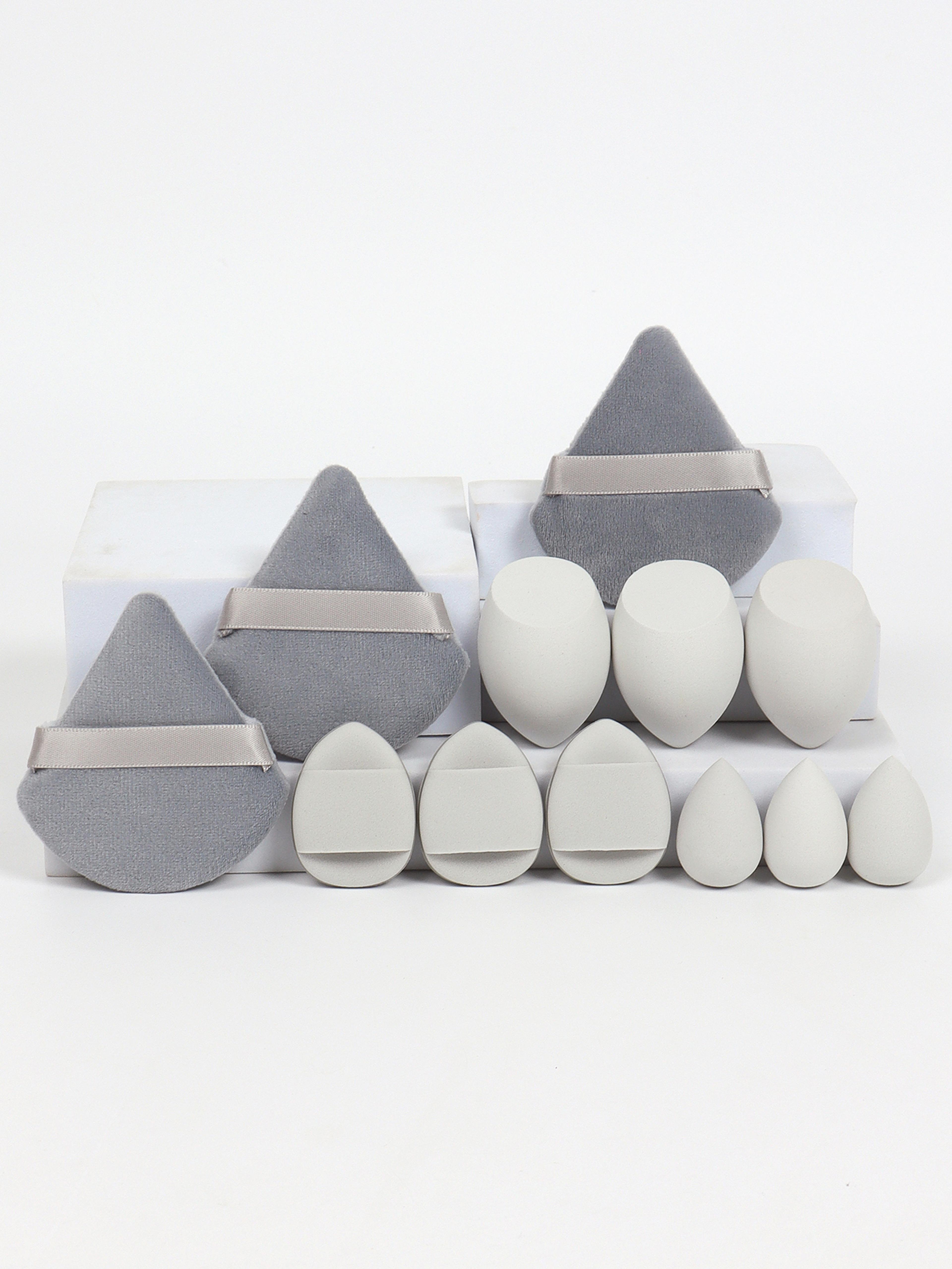 Twelve Piece Polyurethane Makeup Sponge And Cosmetic Puff Set 3