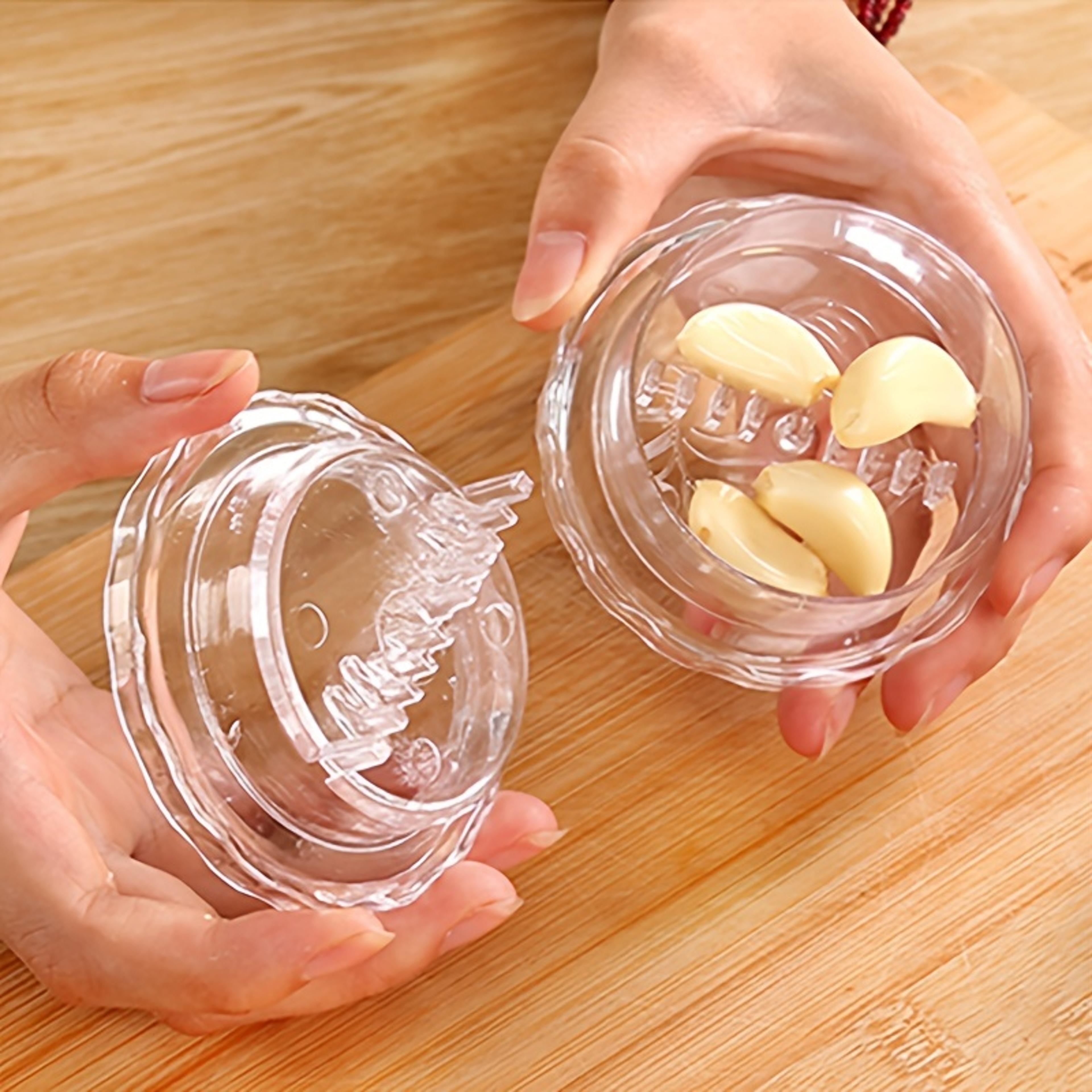 manual garlic crusher multifunctional plastic garlic press and grater