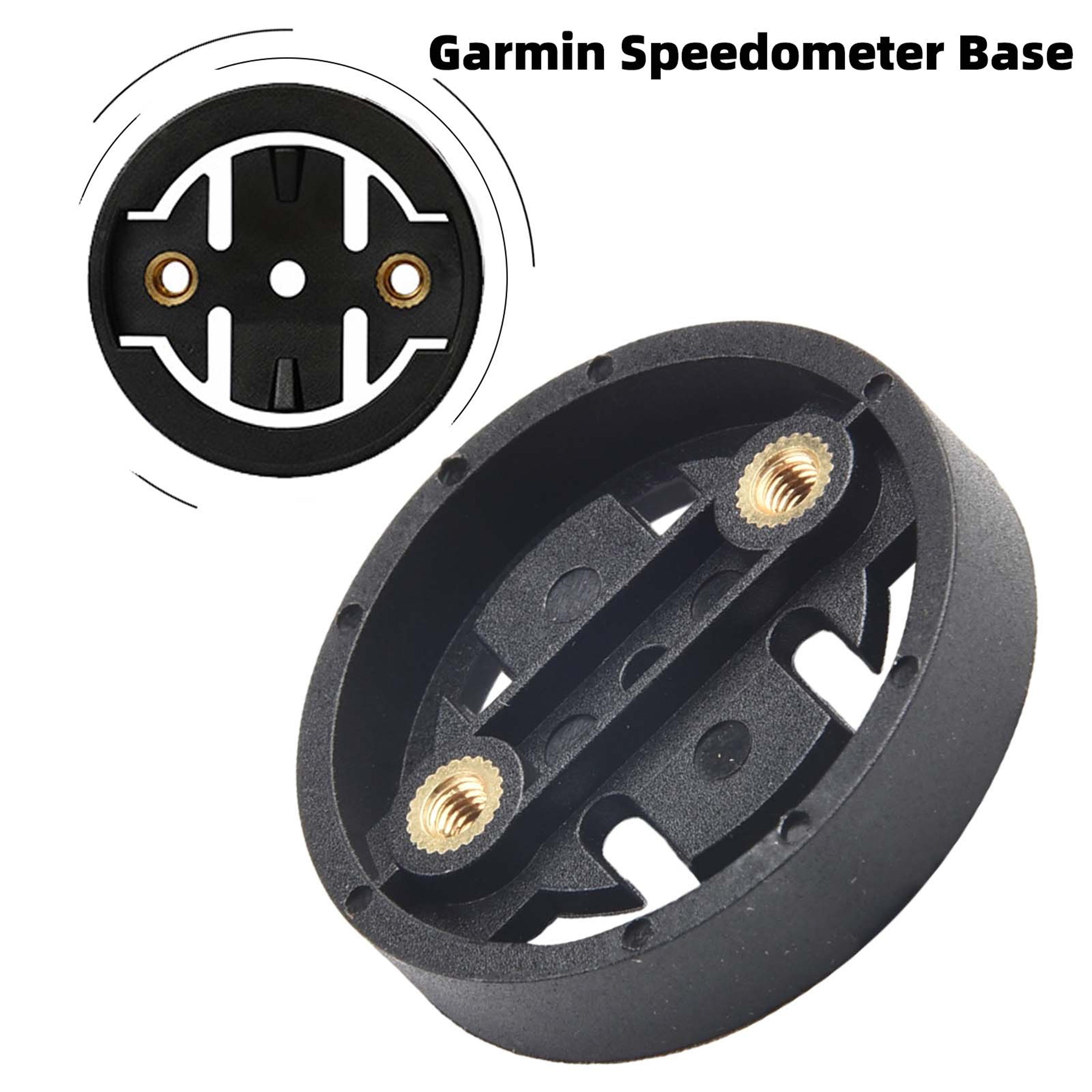 universal bicycle computer mount fixed base top cap adapter