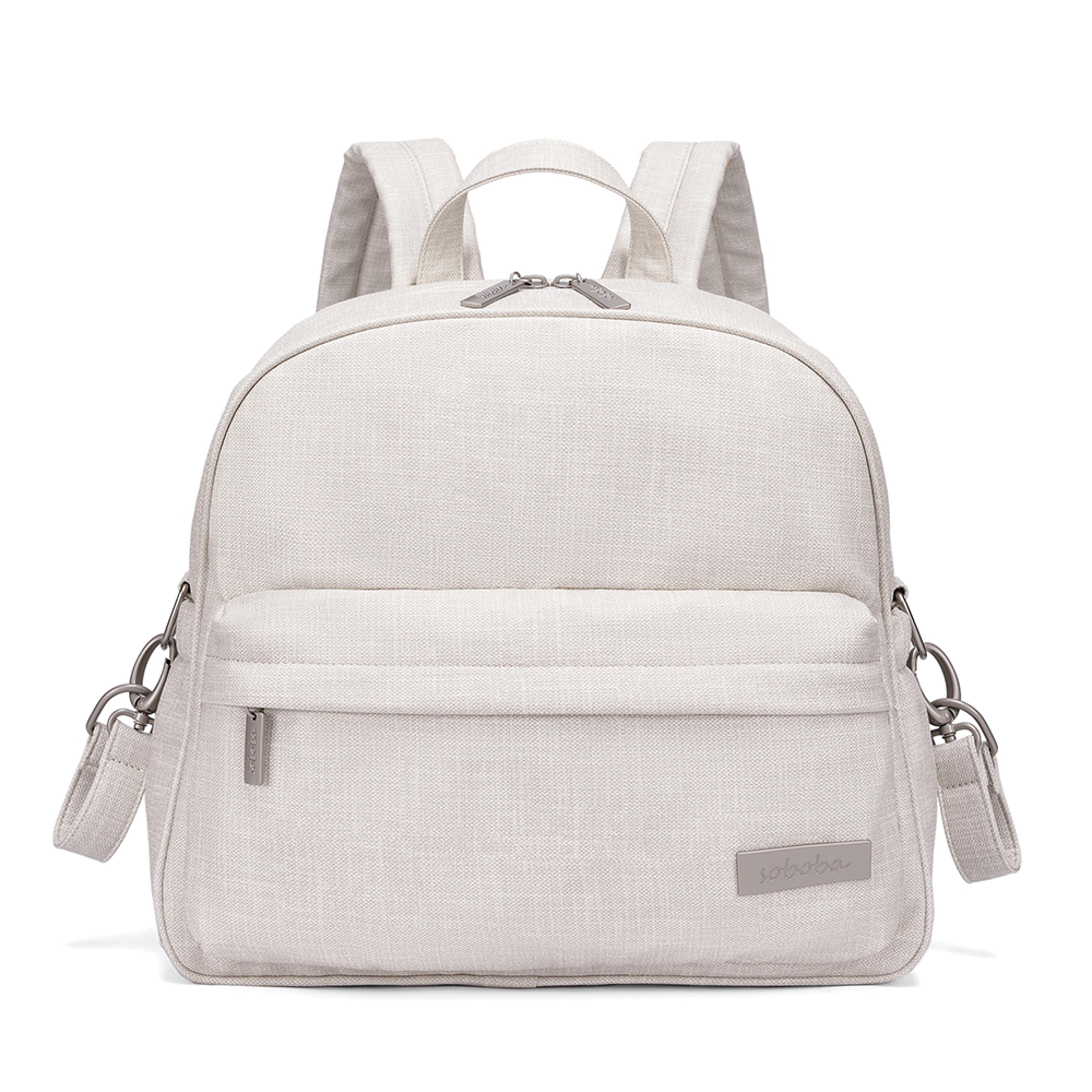 Waterproof Diaper Backpack Large Capacity Nappy Changing Bag With Two Straps 0