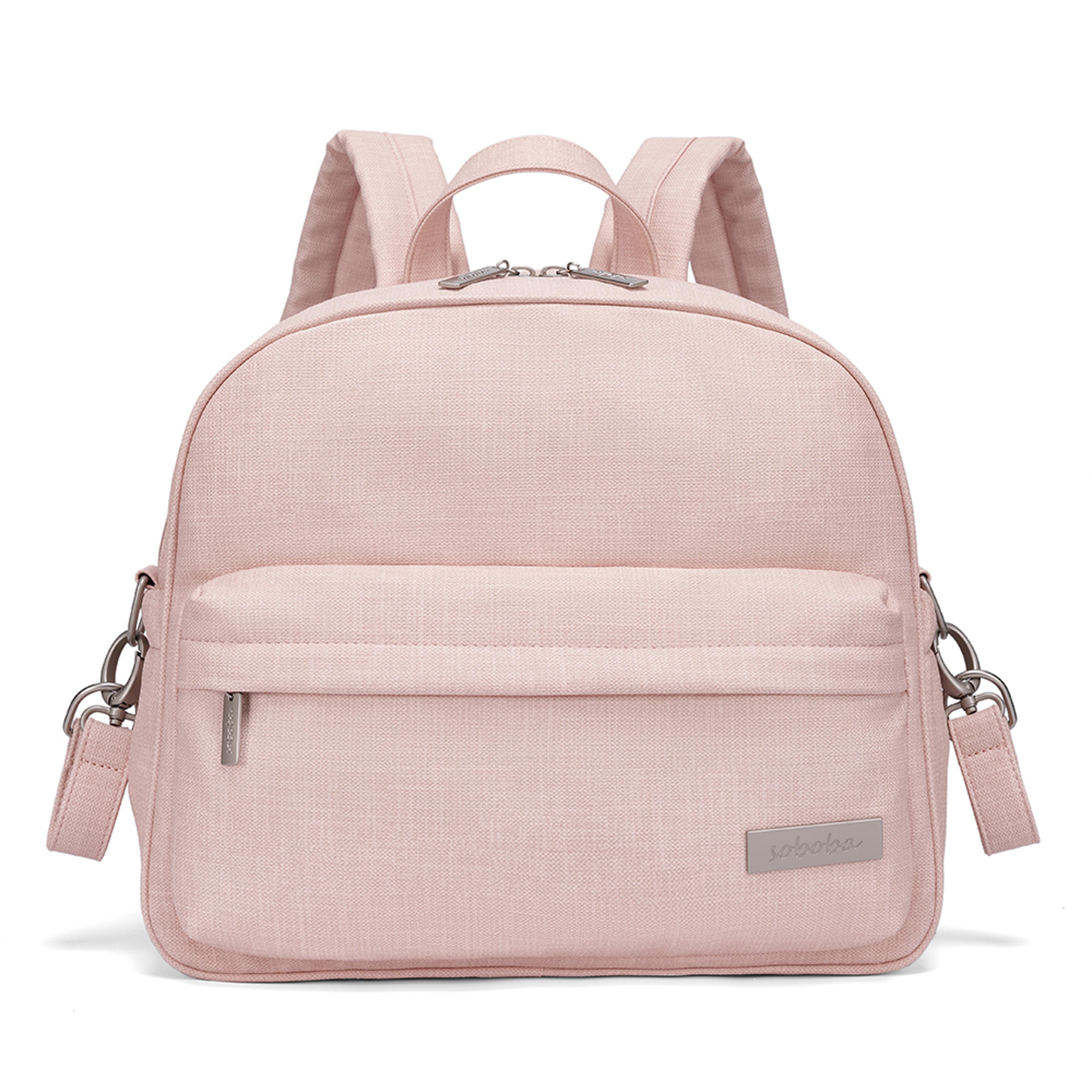 Waterproof Diaper Backpack Large Capacity Nappy Changing Bag With Two Straps 11