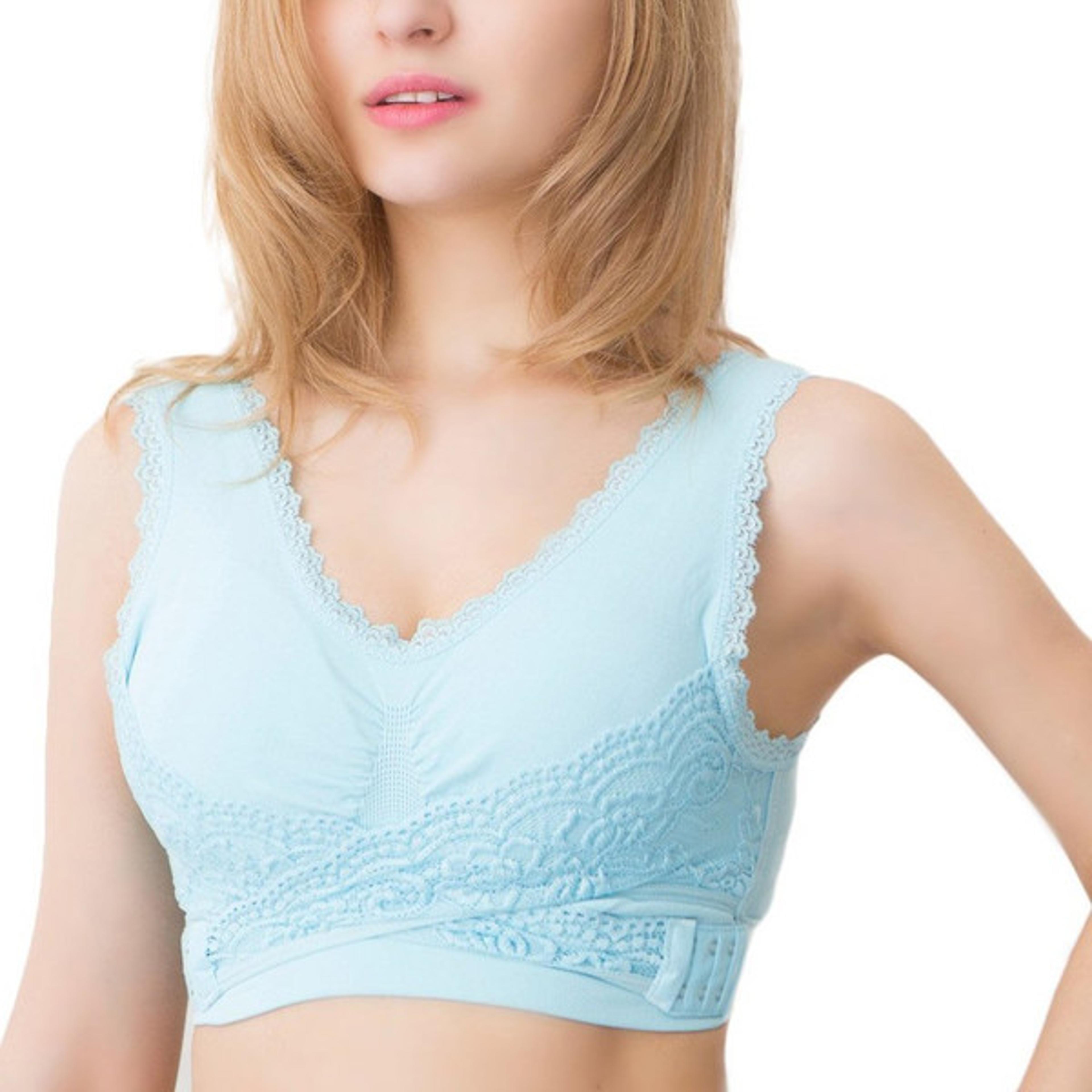 Wireless Lift Bra blue
