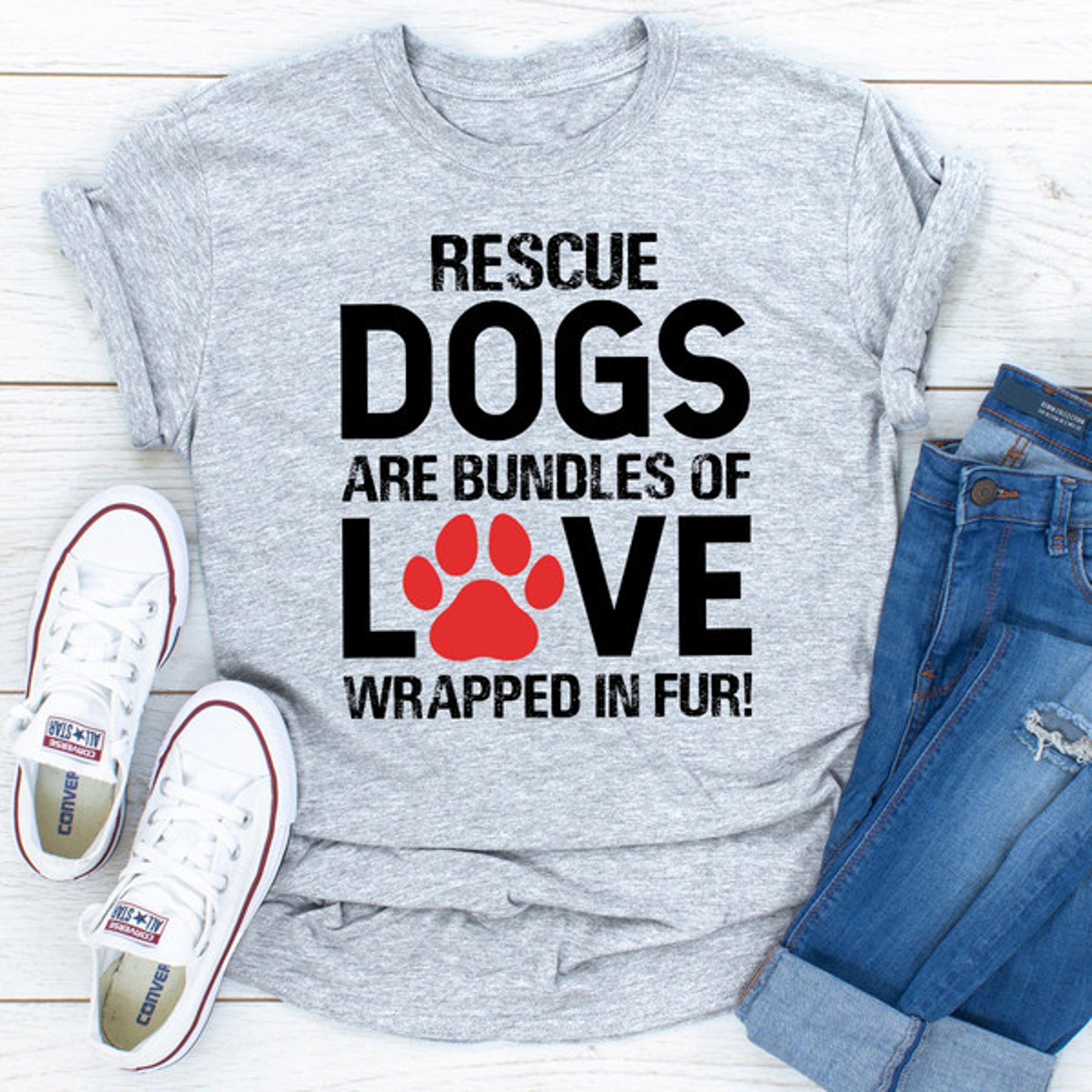 rescue dogs are bundles of love