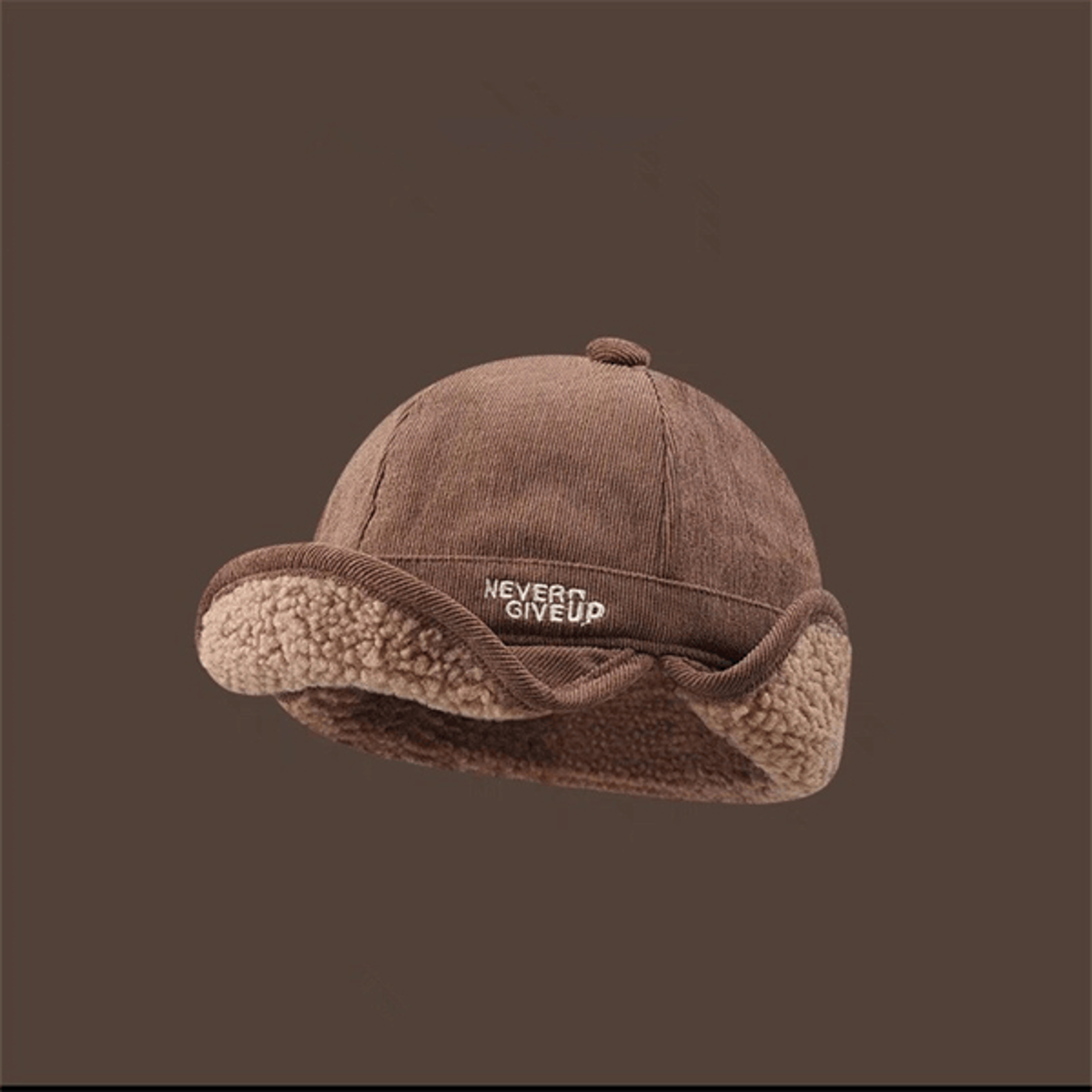 warm cycling hat with insulated flaps