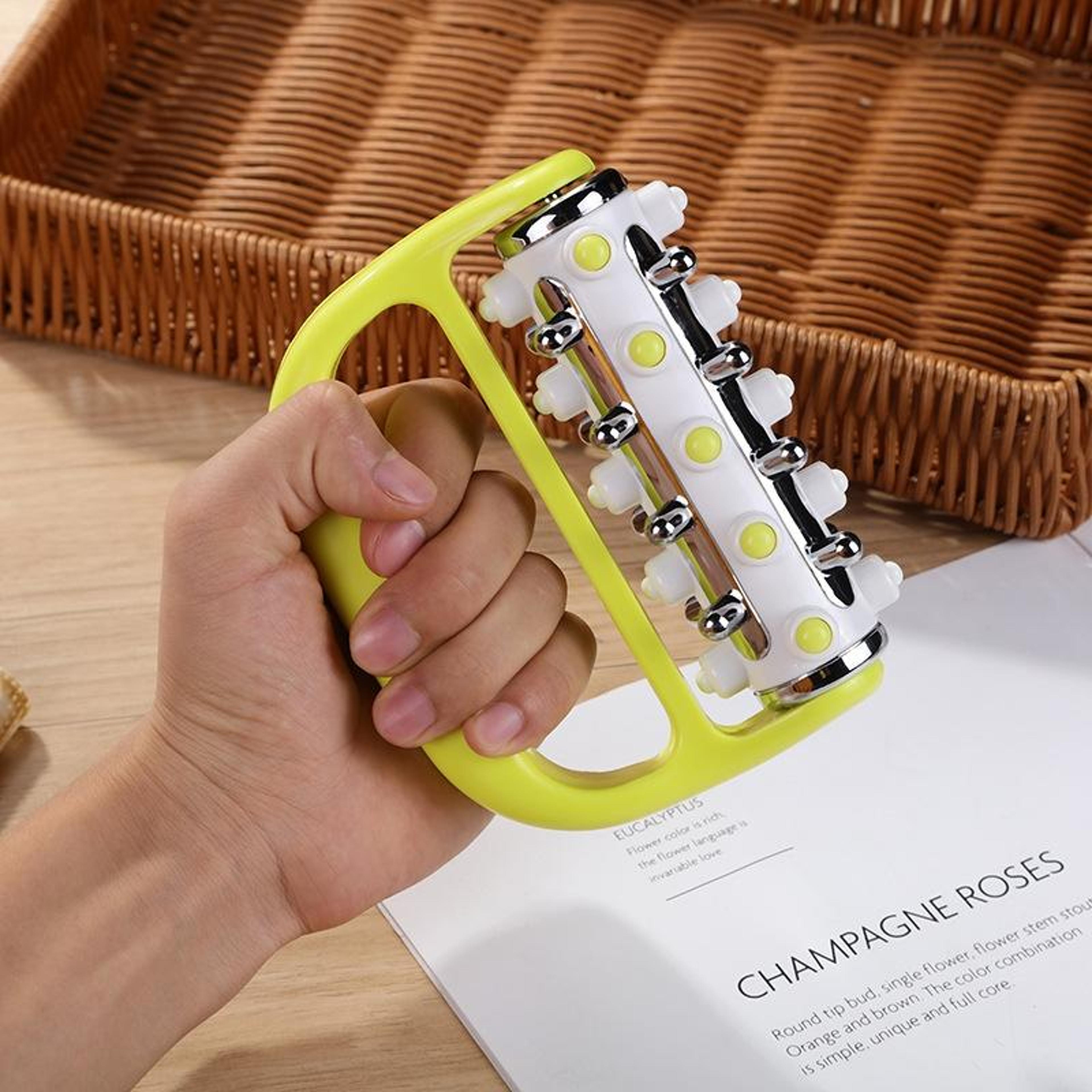 Curved Handheld Roller Massager For Deep Muscle Relief 4