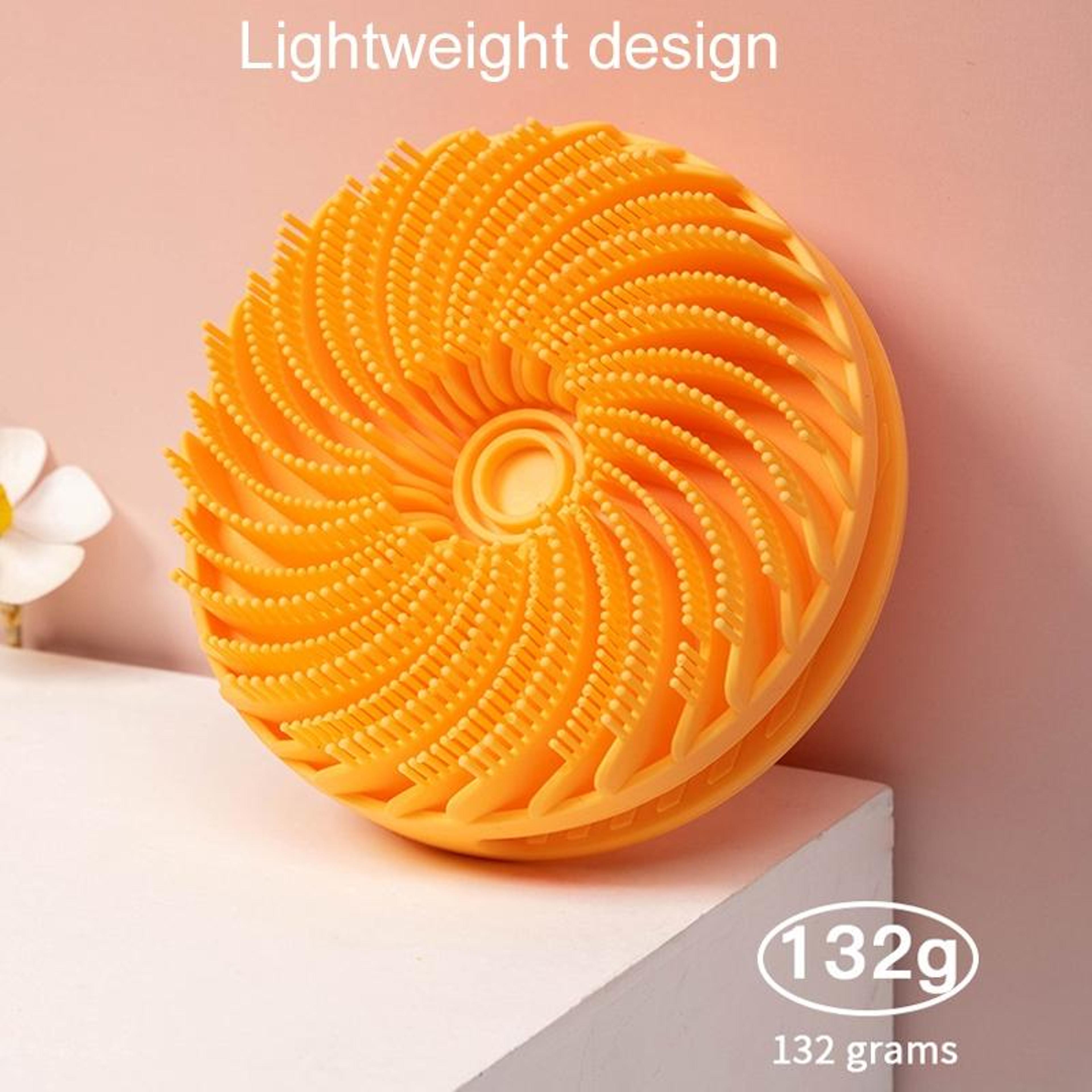 Double Sided Silicone Body Scrubber Shower Brush 1