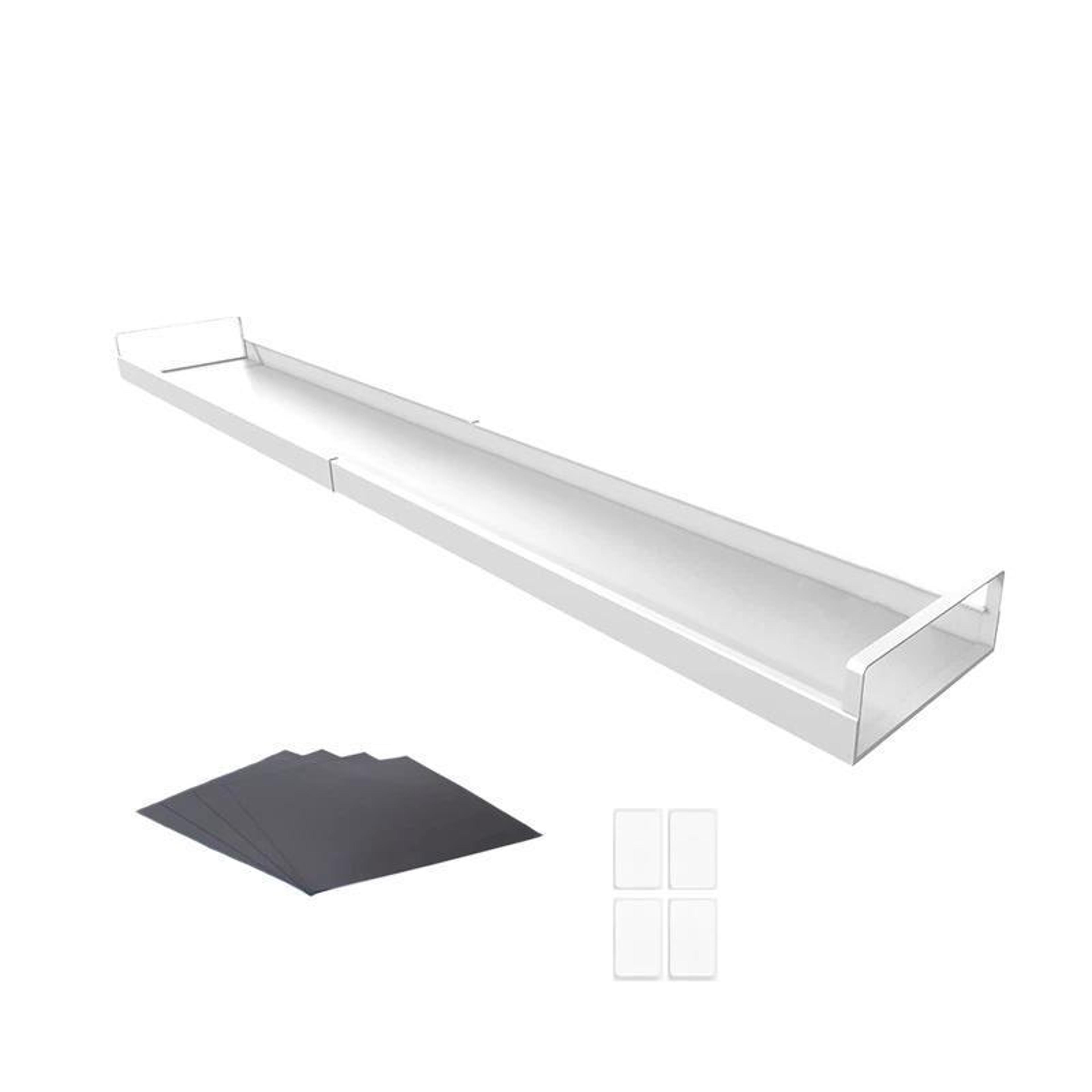 adjustable magnetic stove shelf and kitchen seasoning rack