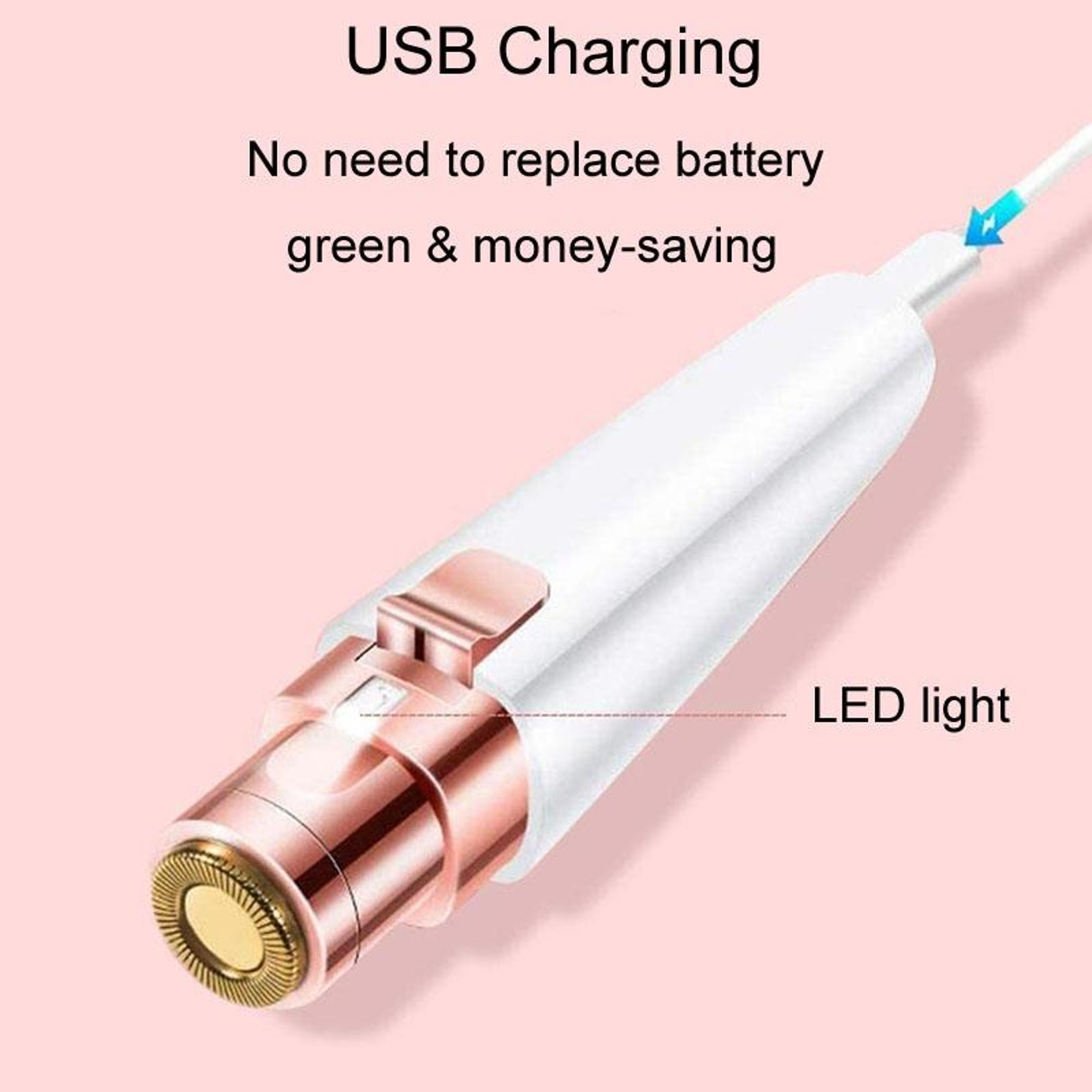 Eyebrow Trimmer And Ladies Shaver USB Charging Portable Eyebrow Shaper 9