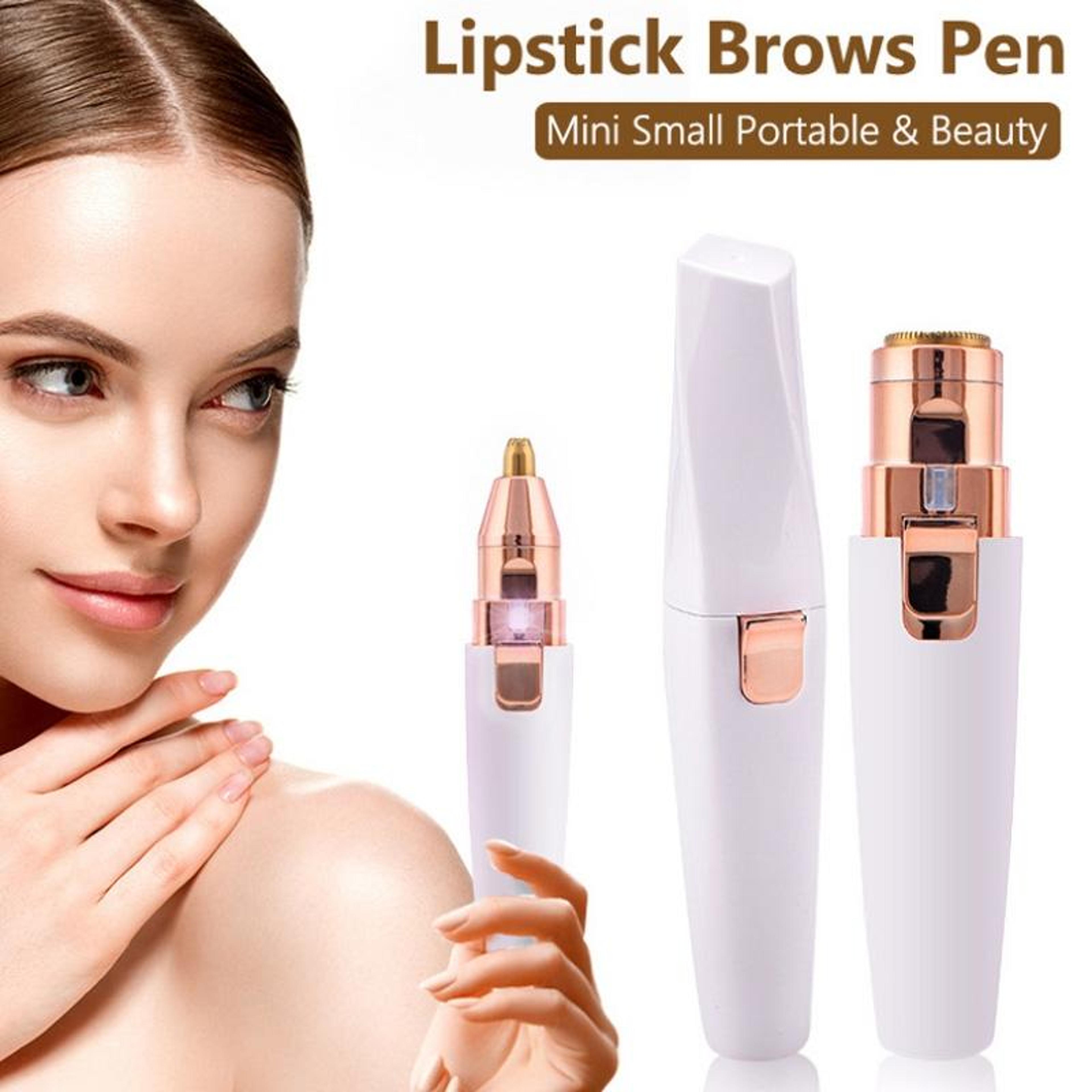 USB Rechargeable Electric Shaver And Eyebrow Trimmer Compact  Waterproof Gentle For Sensitive Skin 1
