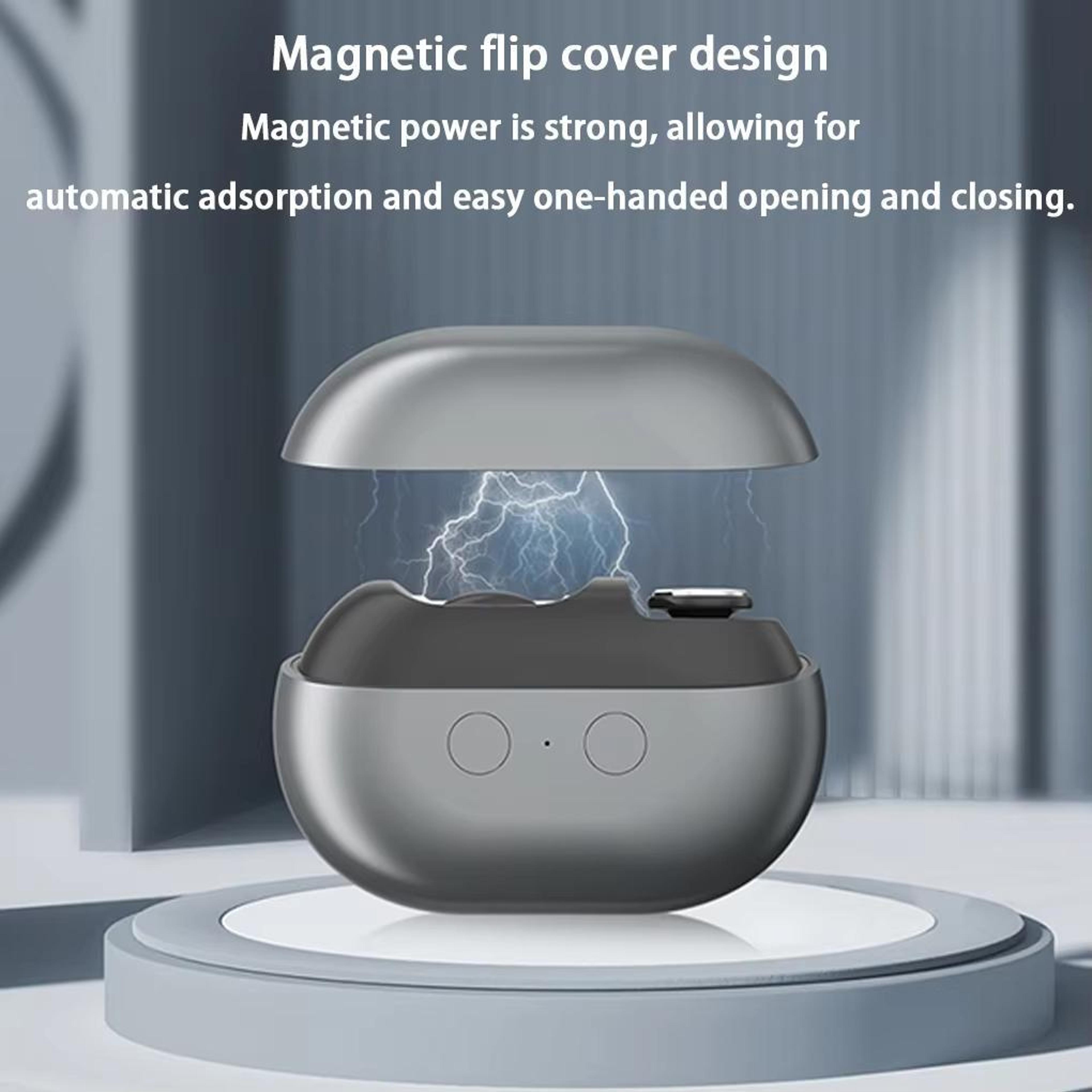 Electric Nail Clipper  Automatic Nail Trimmer With Magnetic Cover Portable Nail Care Tool 3