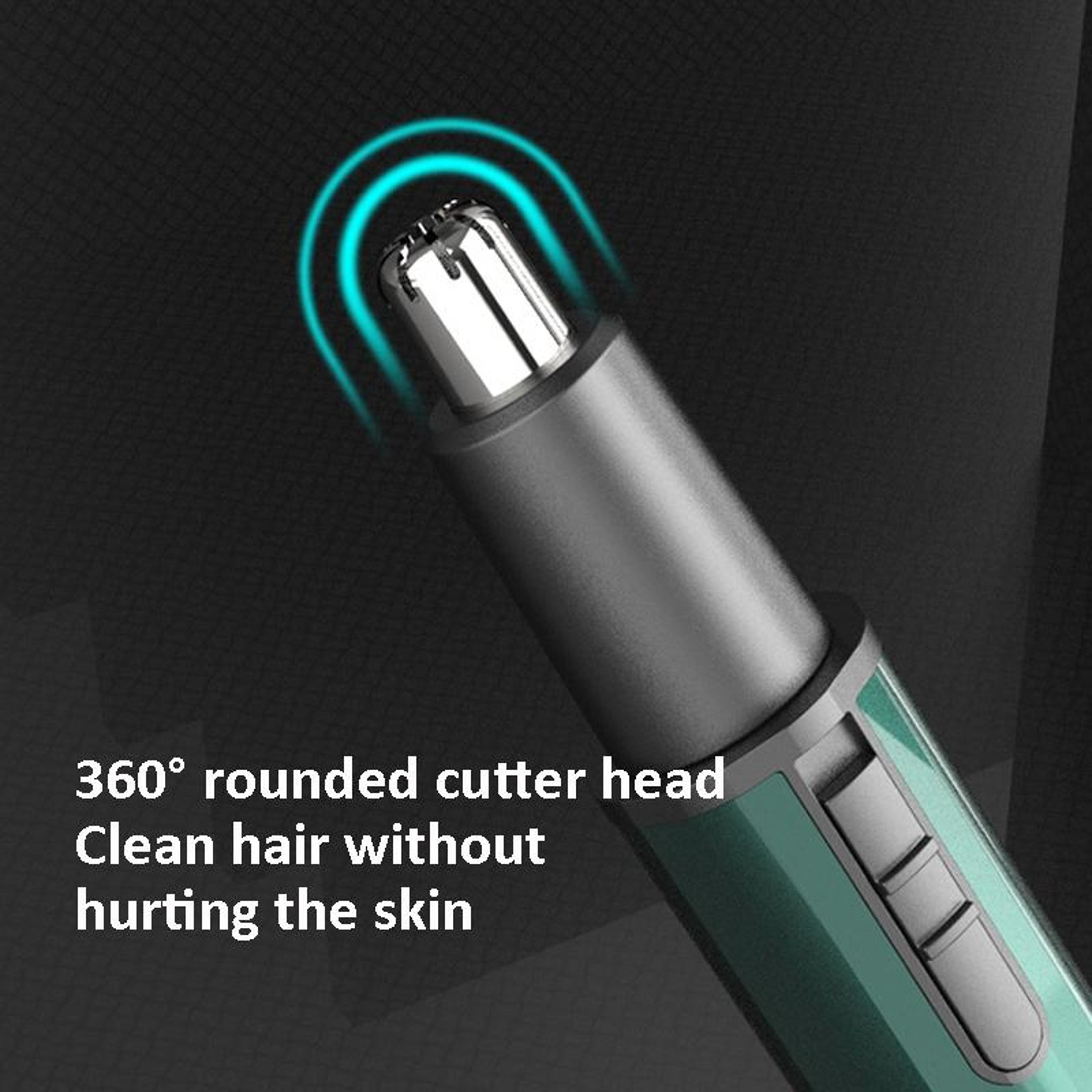 Electric Nose Hair Trimmer Rechargeable Grooming Instrument For Painless Nose Ear  Eyebrow Trimming 5