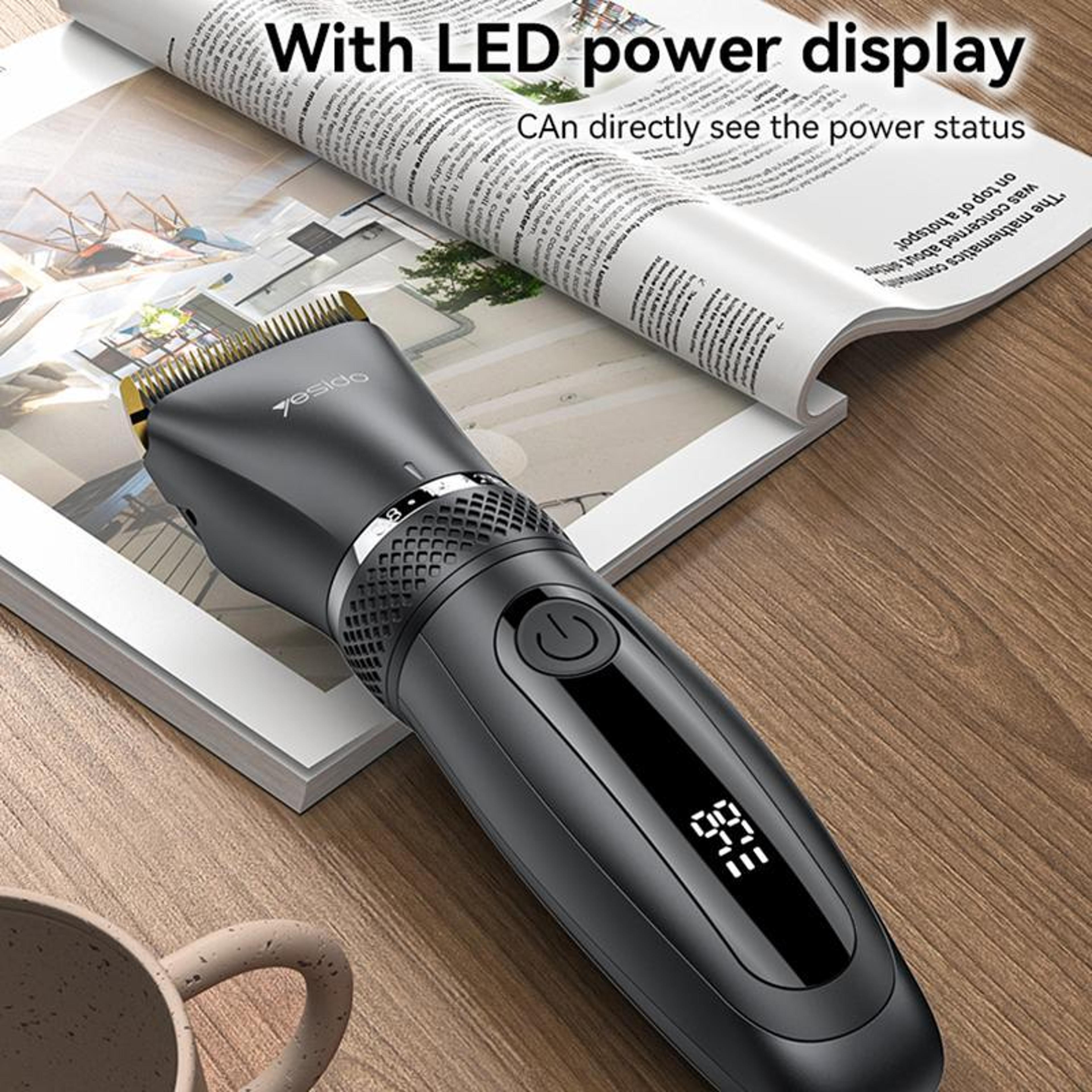 Cordless Hair Clipper  Trimmer Washable  Rechargeable 11