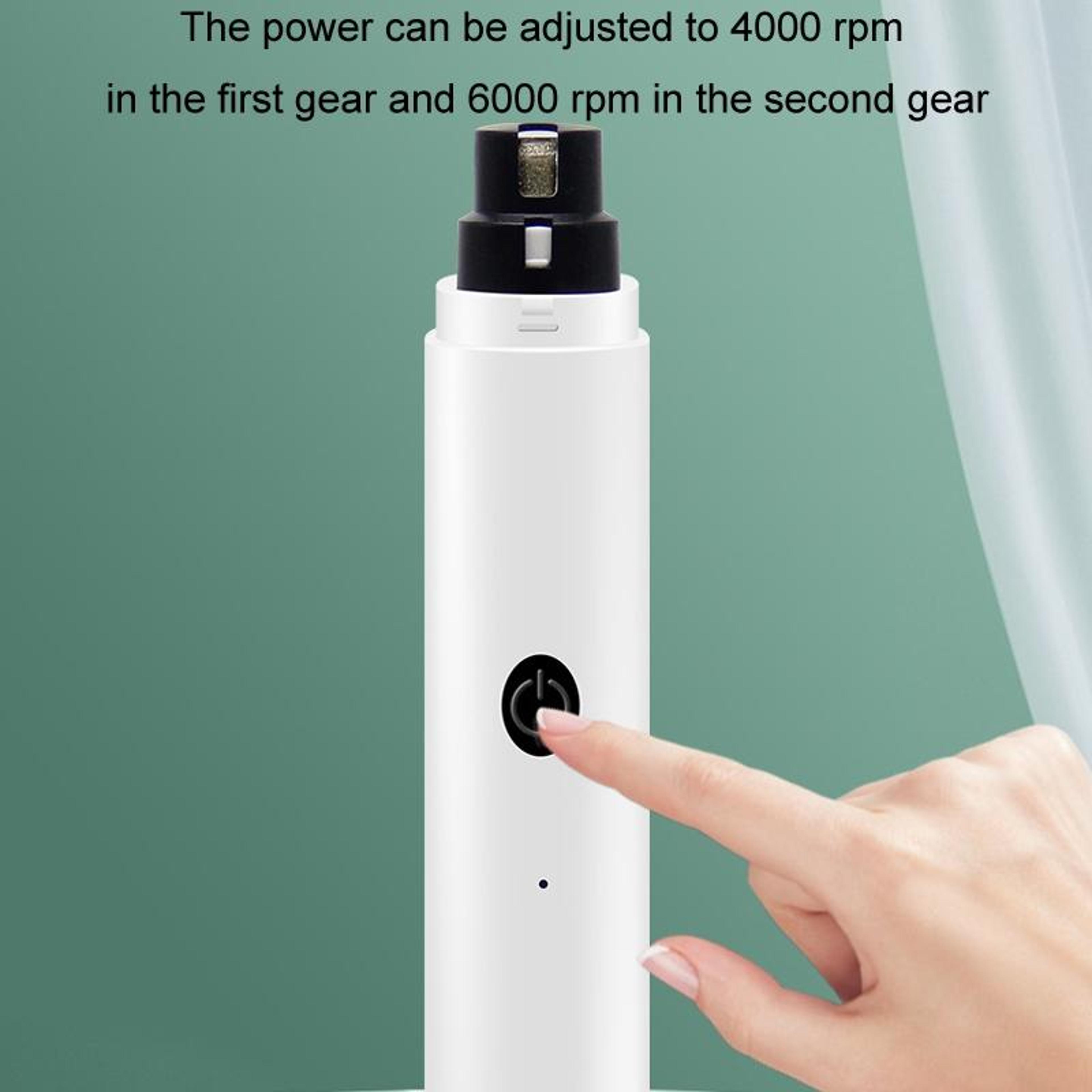 Pet Nail Grinder With LED Light Fully Automatic 9