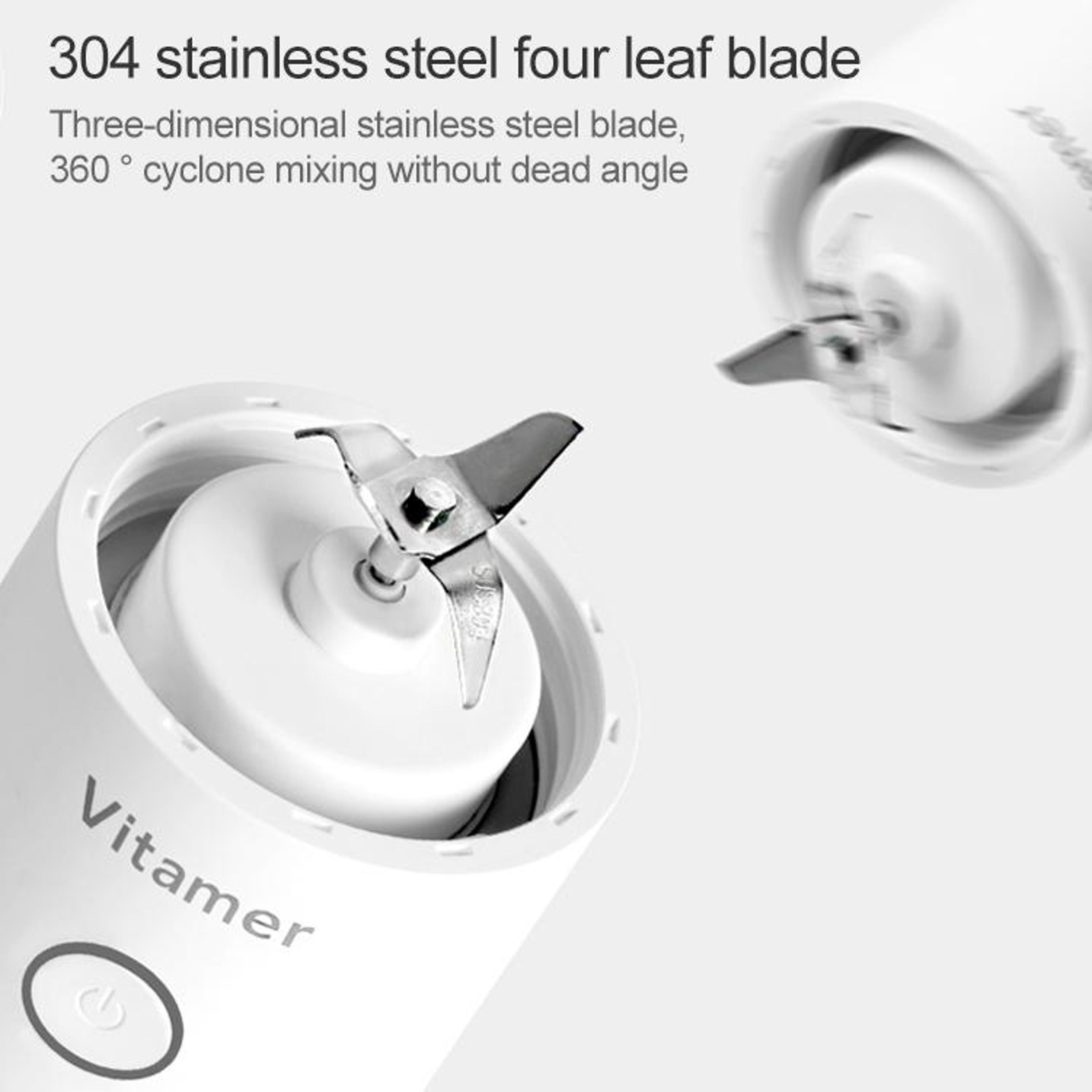 Vitamer Portable Blender USB Mini Fruit Juicer Bottle 3