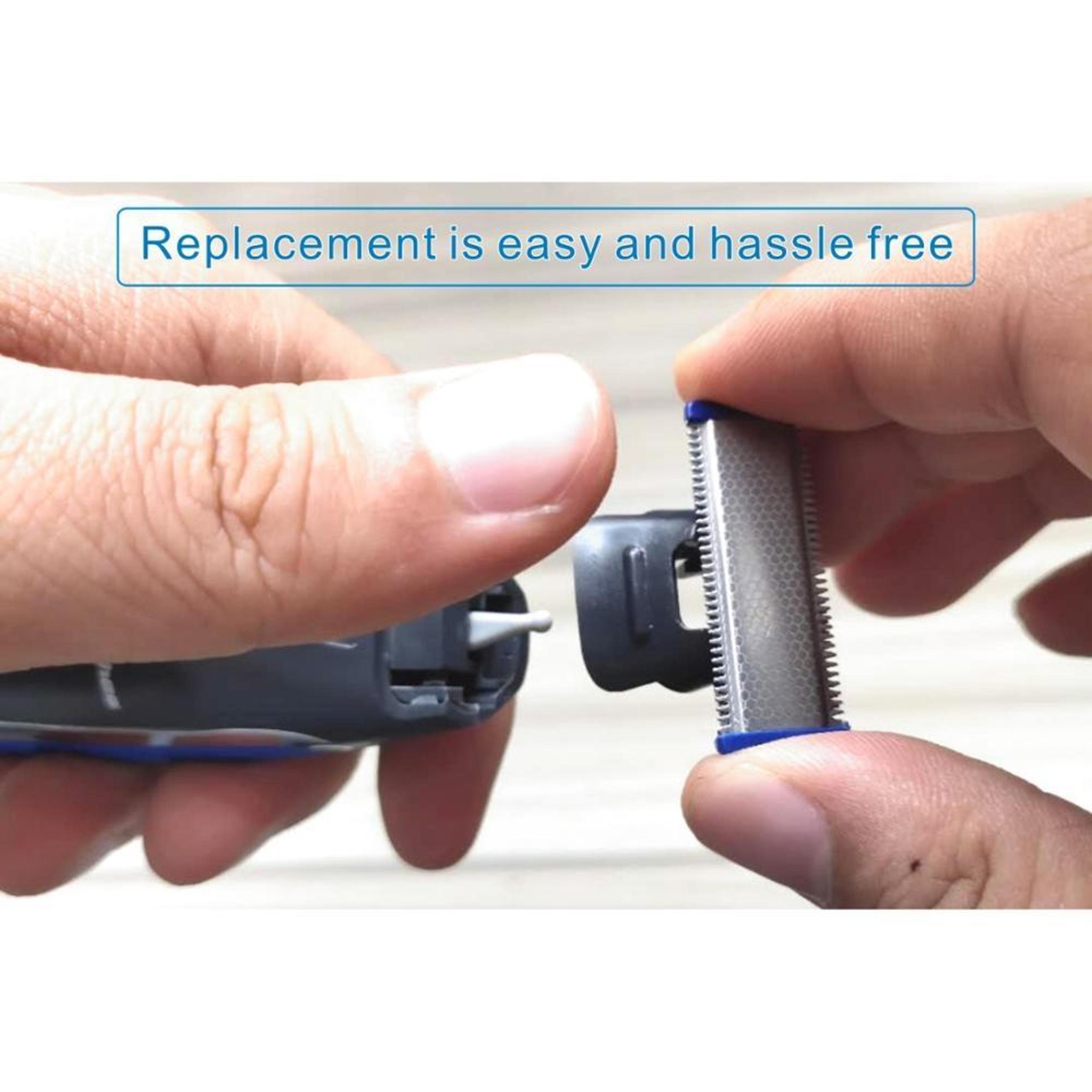 Premium USB Rechargeable Shaver  Trimmer For Men Cordless Face Grooming Razor 4