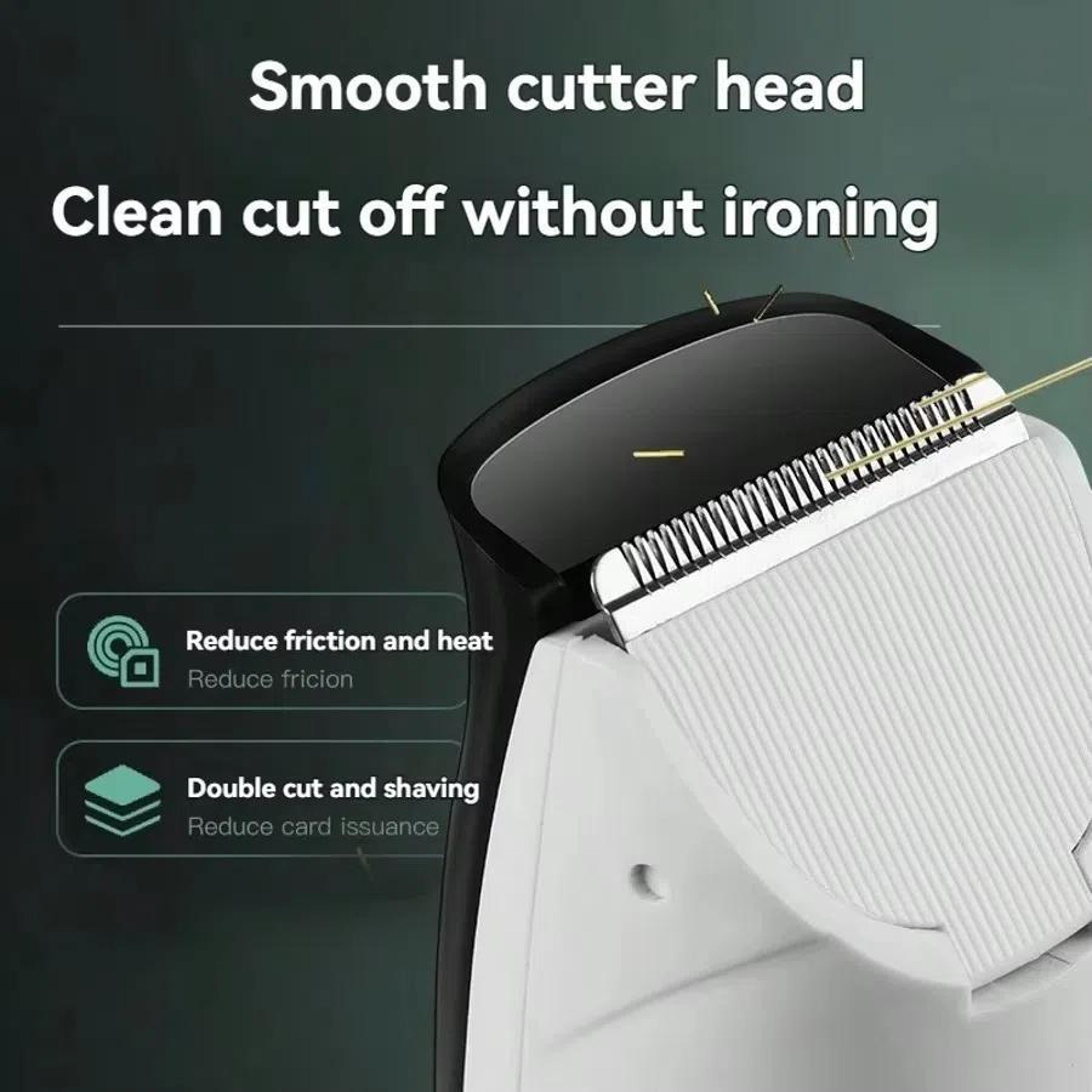 Premium Hair Trimmer For Babies Adults  Pets Silent Rechargeable Hair Clipper 2