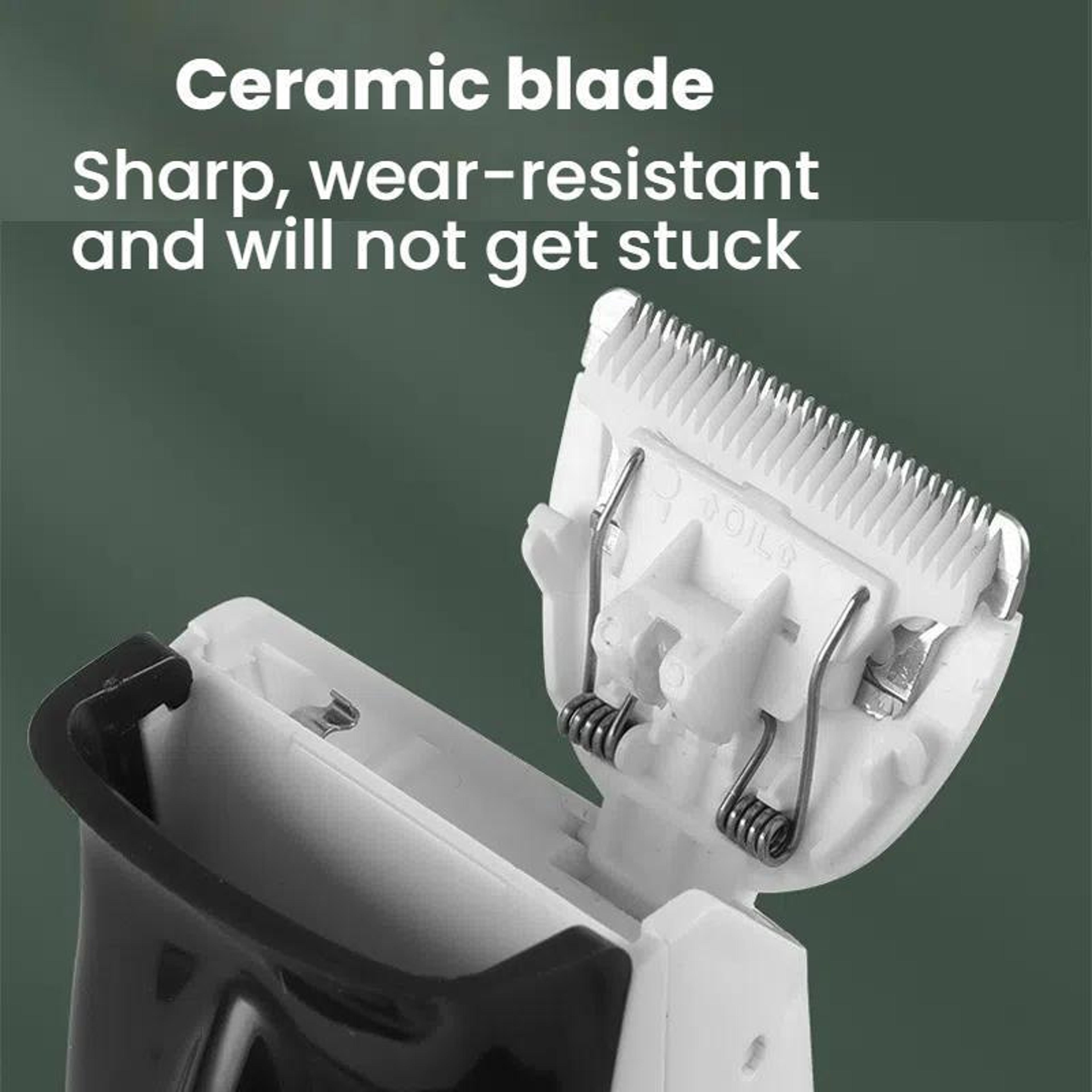 Premium Hair Trimmer For Babies Adults  Pets Silent Rechargeable Hair Clipper 5