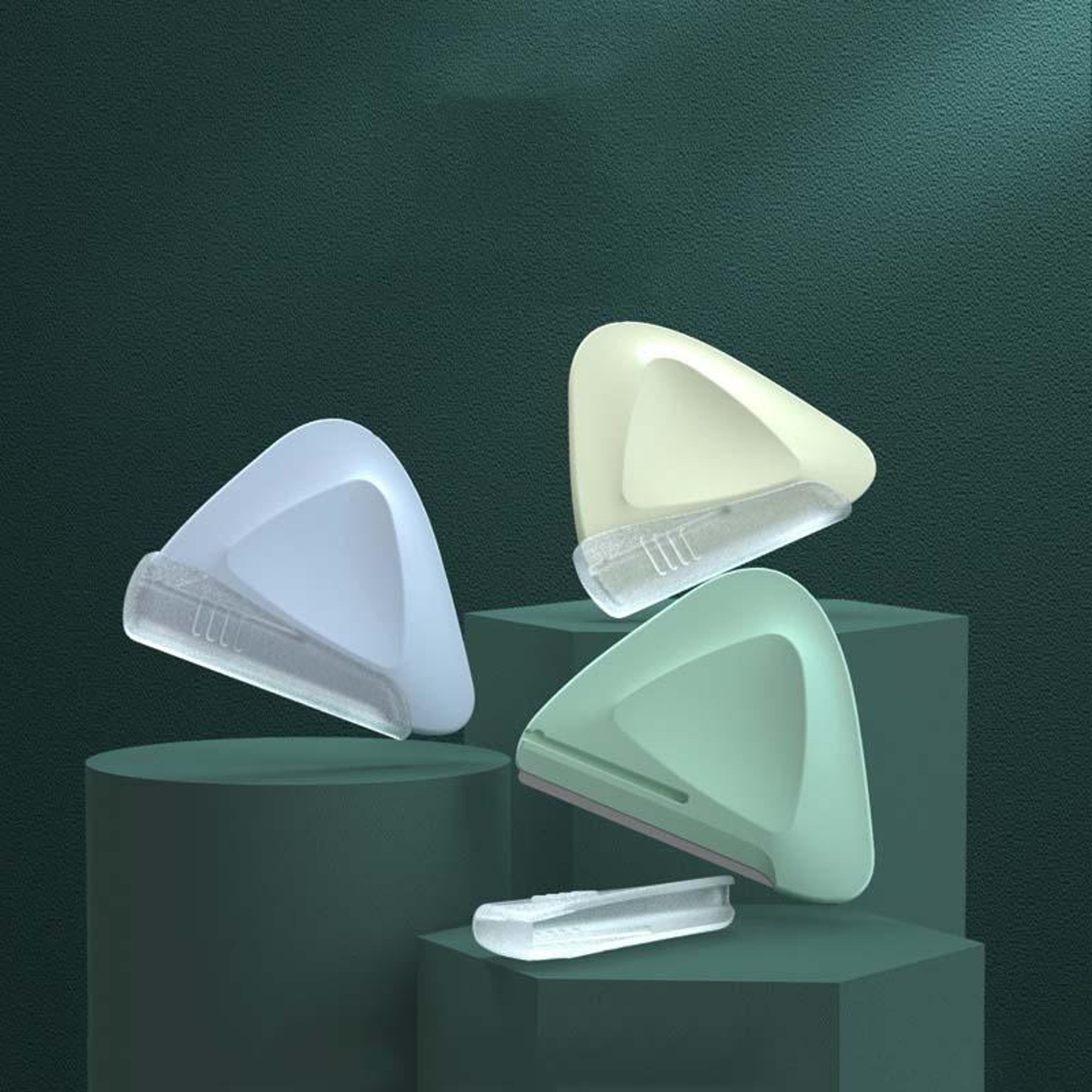 precision small triangular eyebrow trimmer portable facial razor set