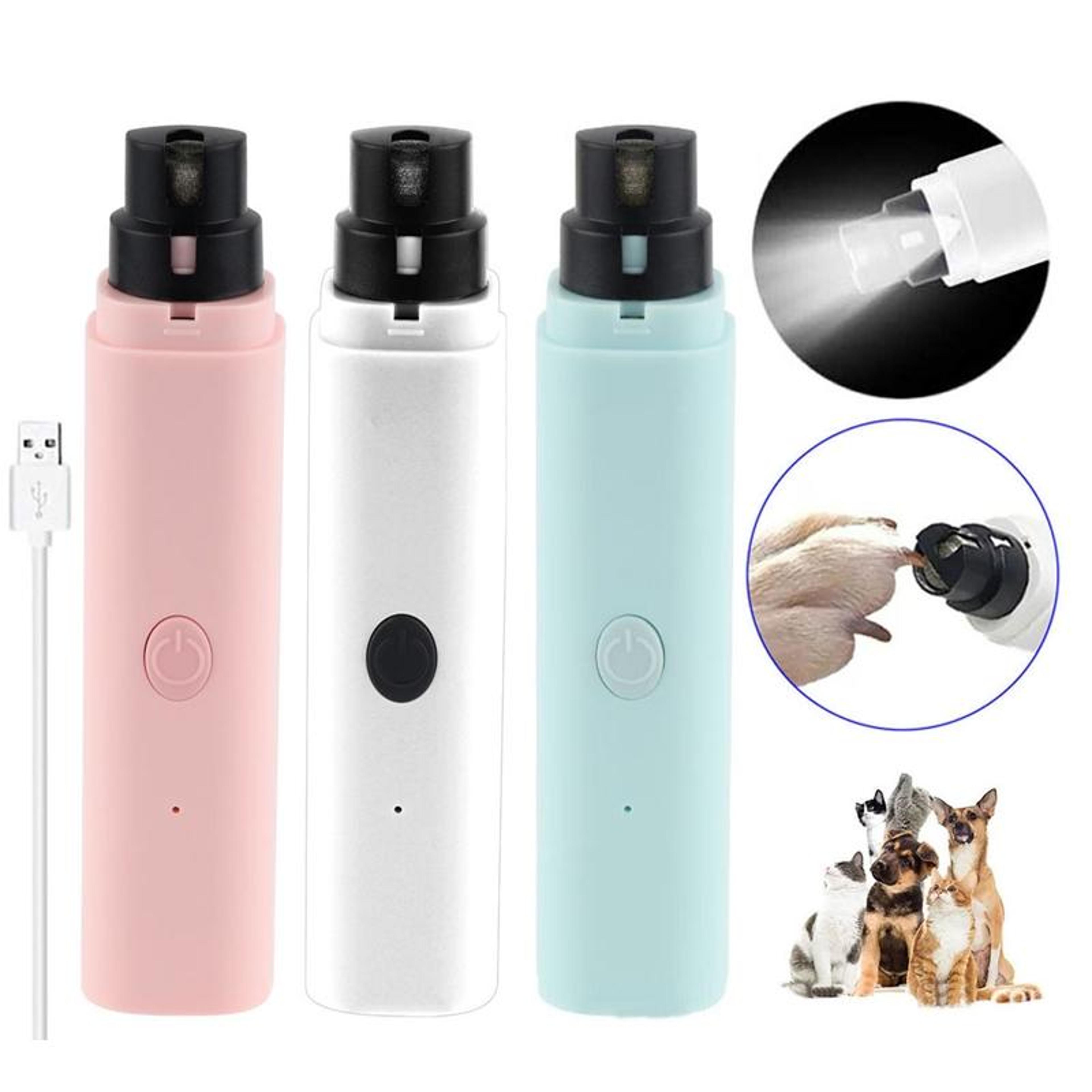 Pet Fully Automatic Nail Grinder With LED Light Quiet  Portable Pet Nail Grinder 0