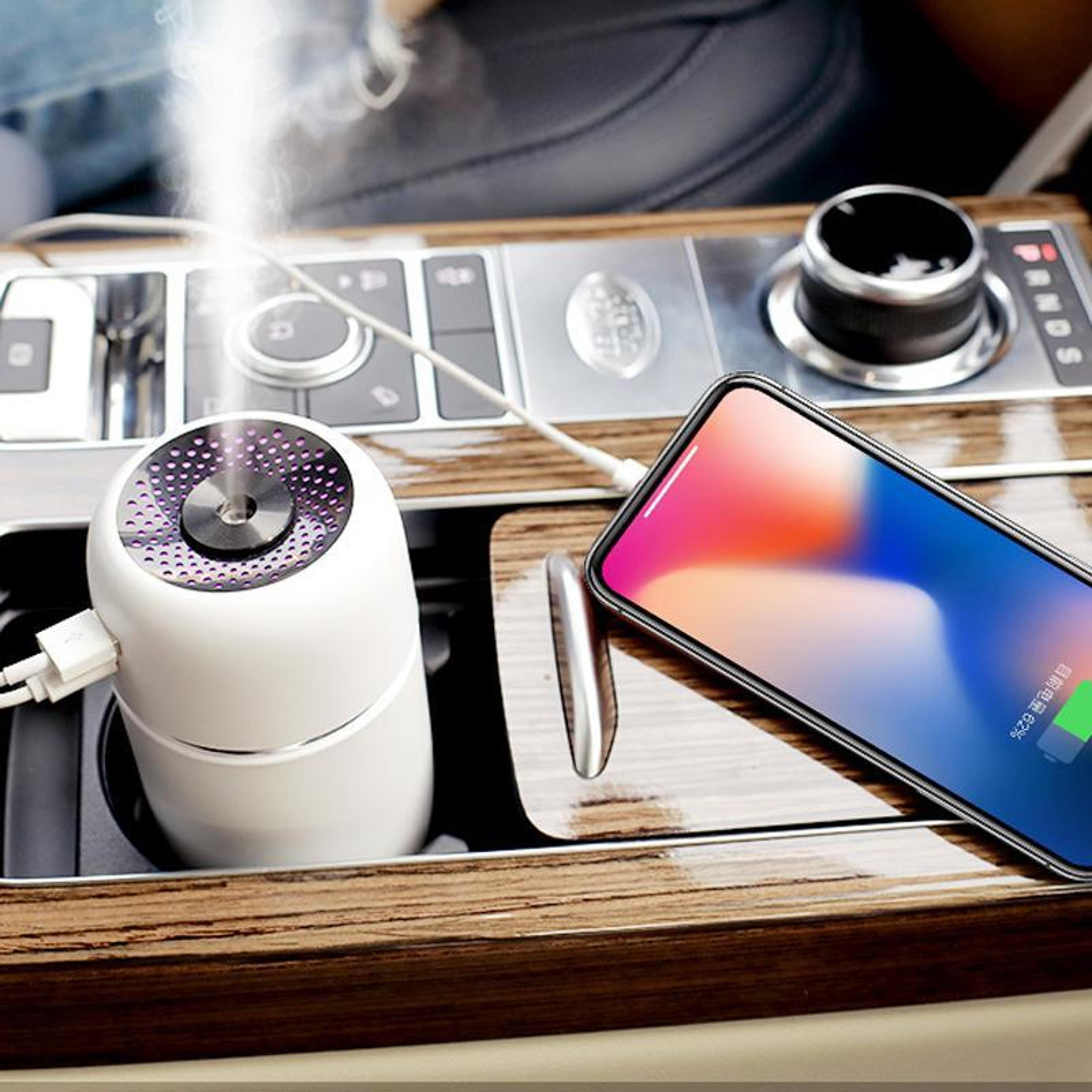 Portable Mini USB Humidifier With Night Light Car  Home Fog Mist 5