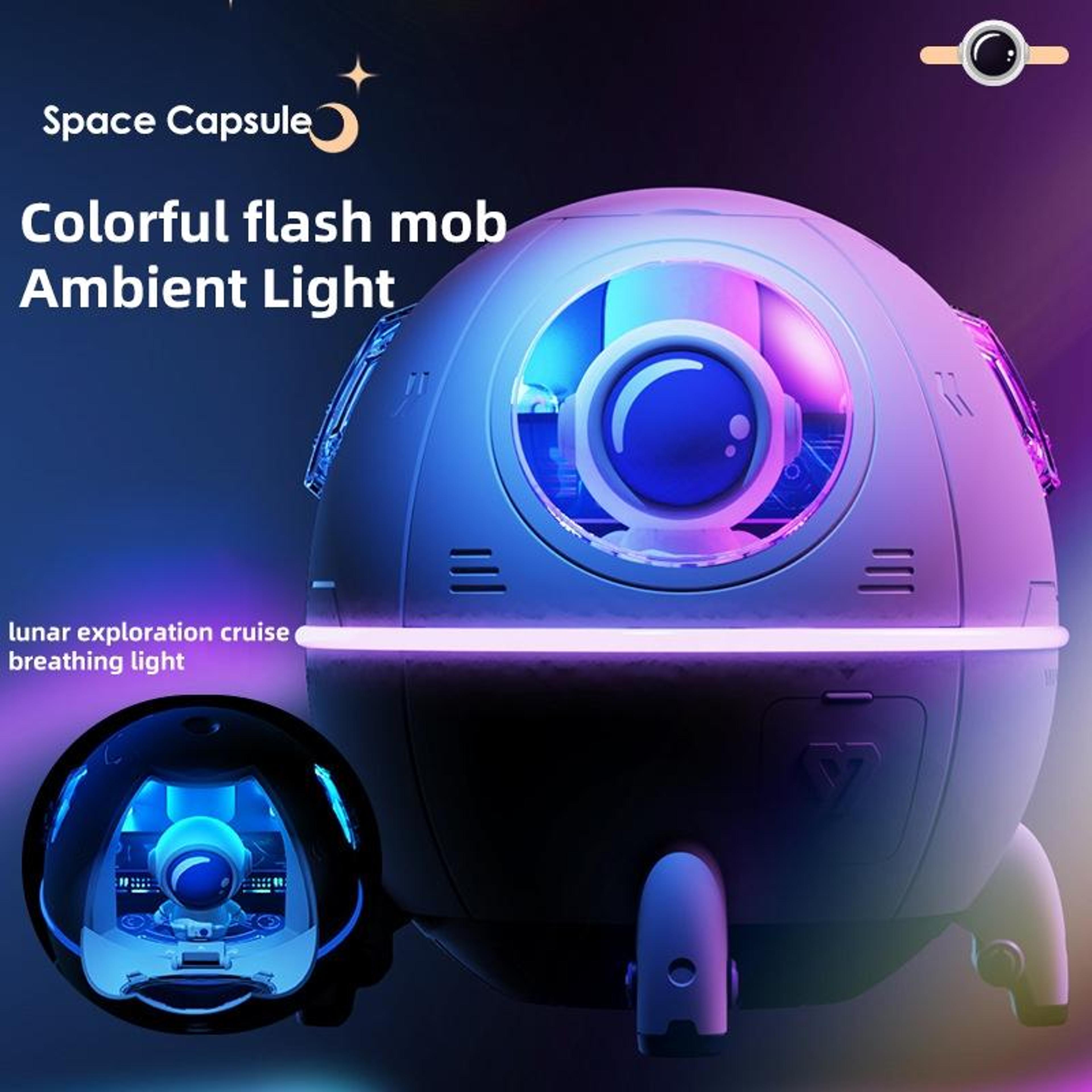 TypeC Desktop Humidifier  Ambient Lamp Ultrasonic Mist  Mood Lighting 4