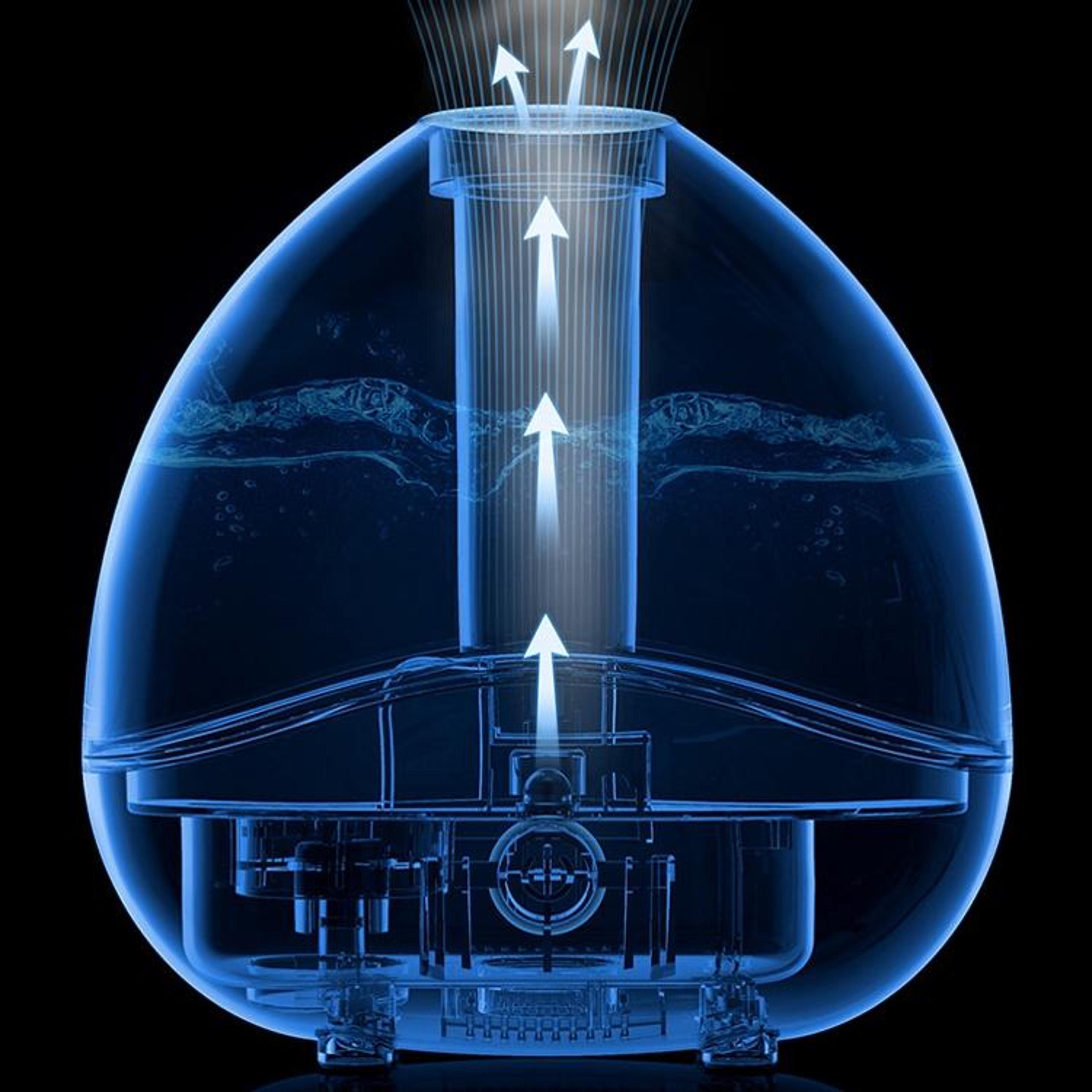 LargeCapacity Ultrasonic Humidifier With Silent Operation  Adjustable Mist 3
