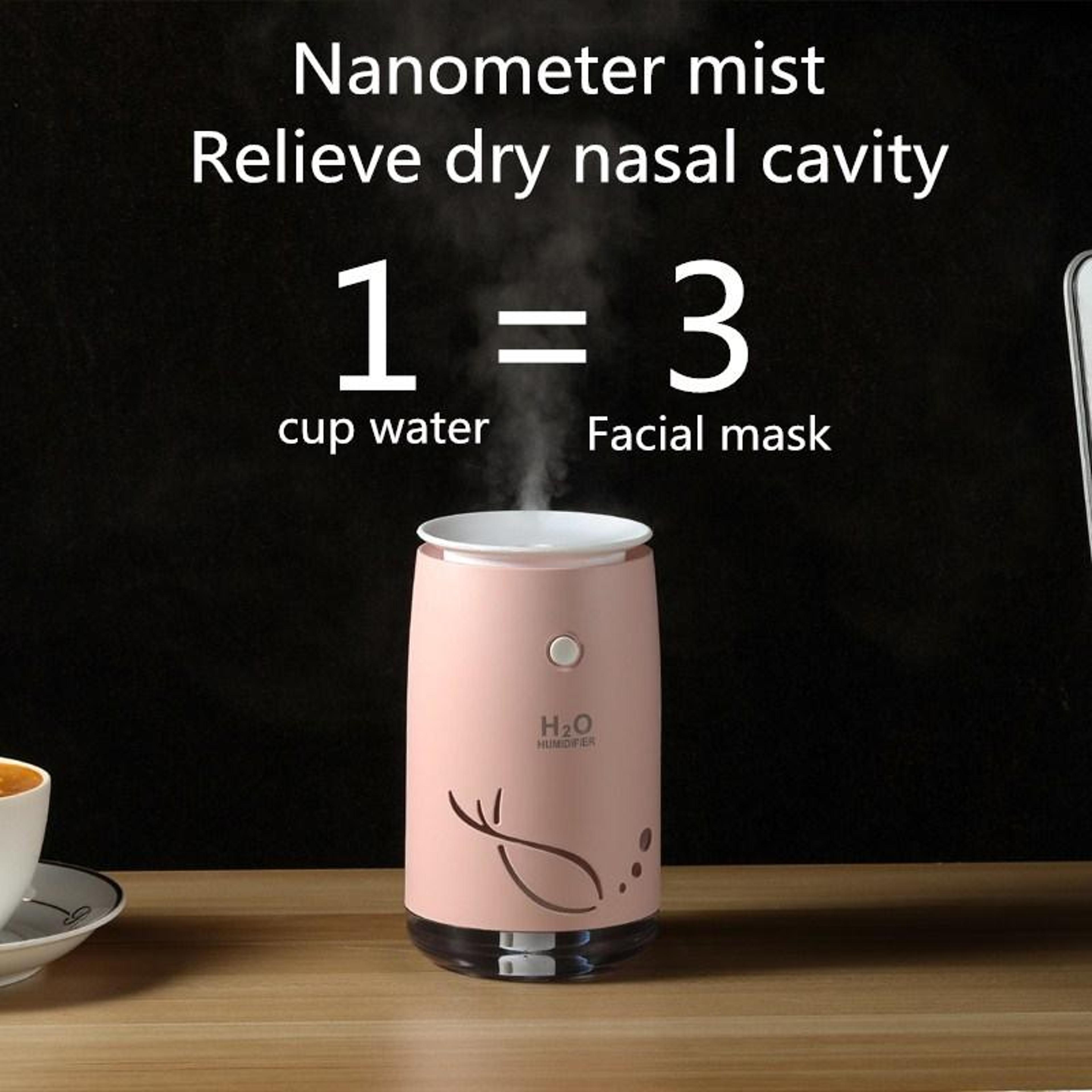Portable Fish Pattern Mini USB Humidifier For Bedroom  Office 8