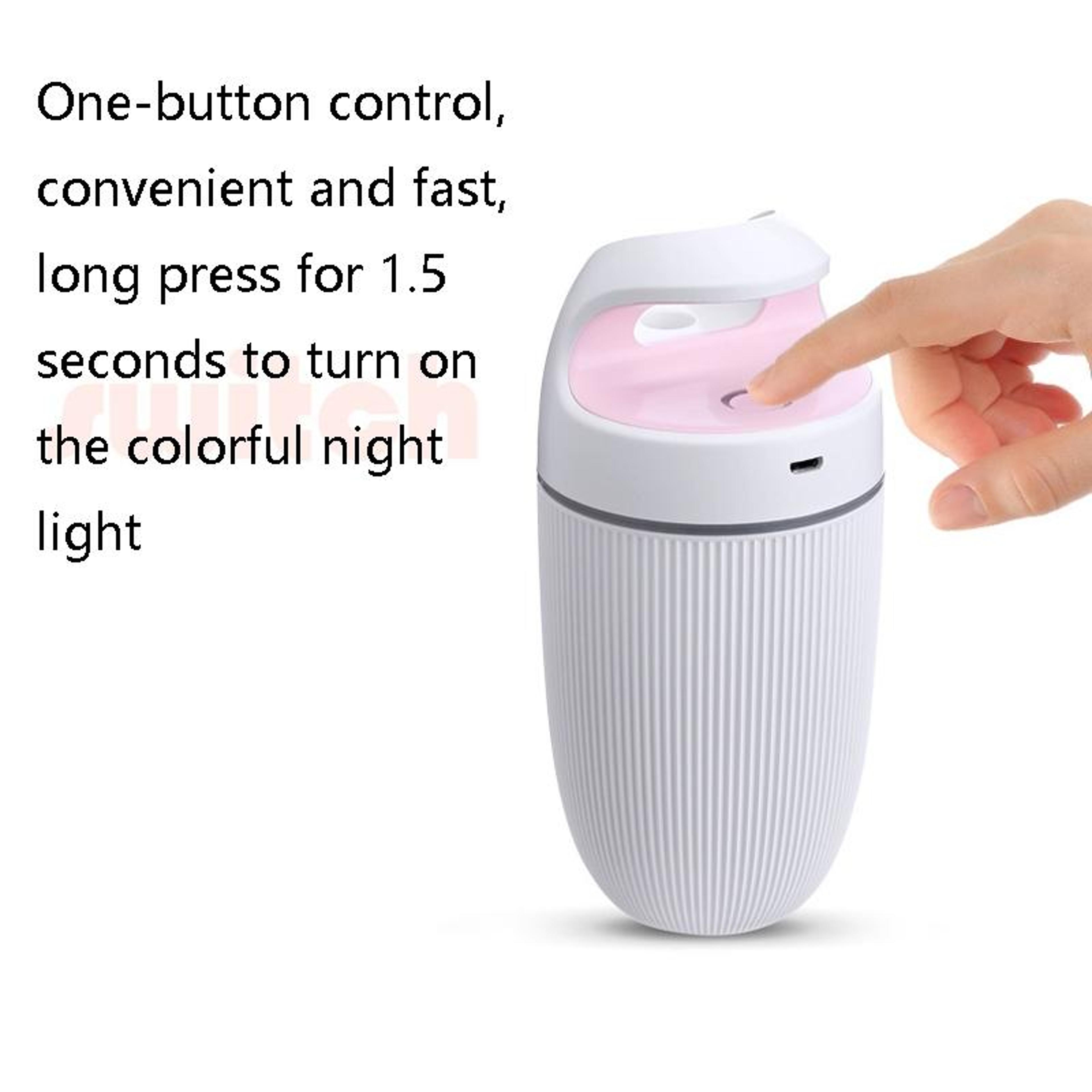 USB Air Purifier  Car Humidifier With Colorful LED Lighting 3