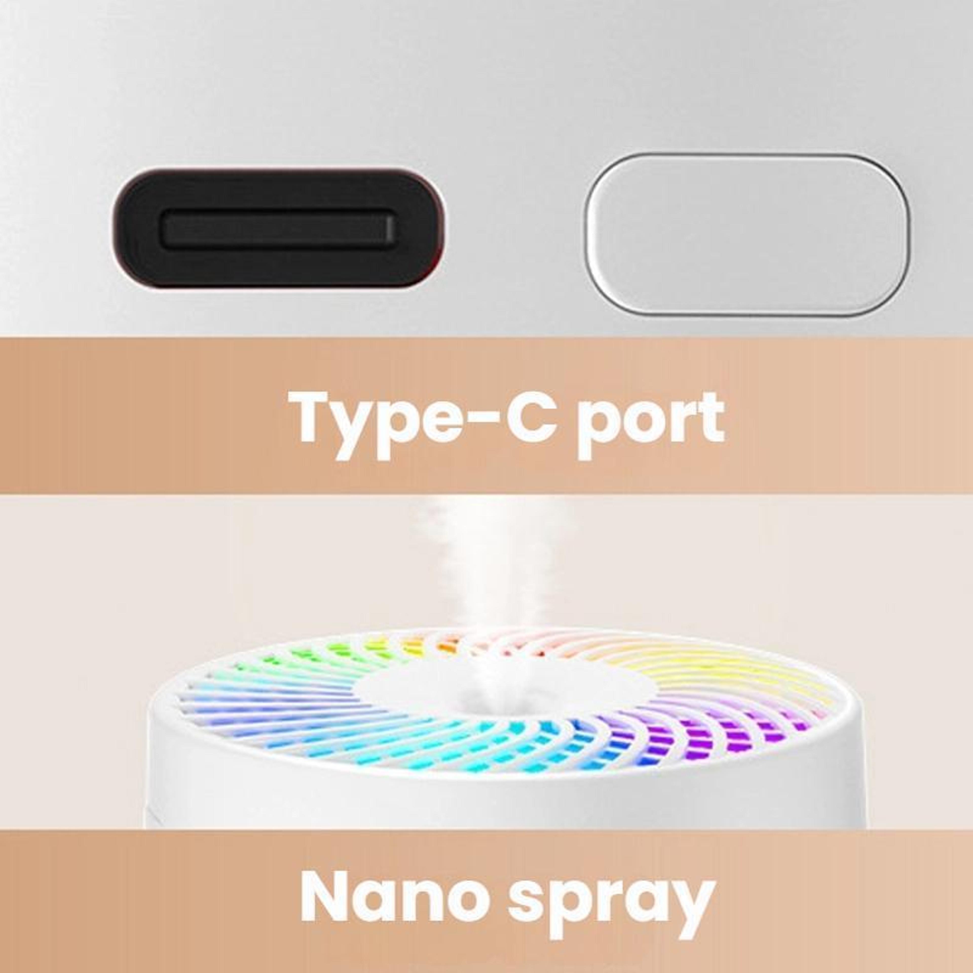 Car Ambient Light Humidifier USB Air Atomizer For Home  Auto 6