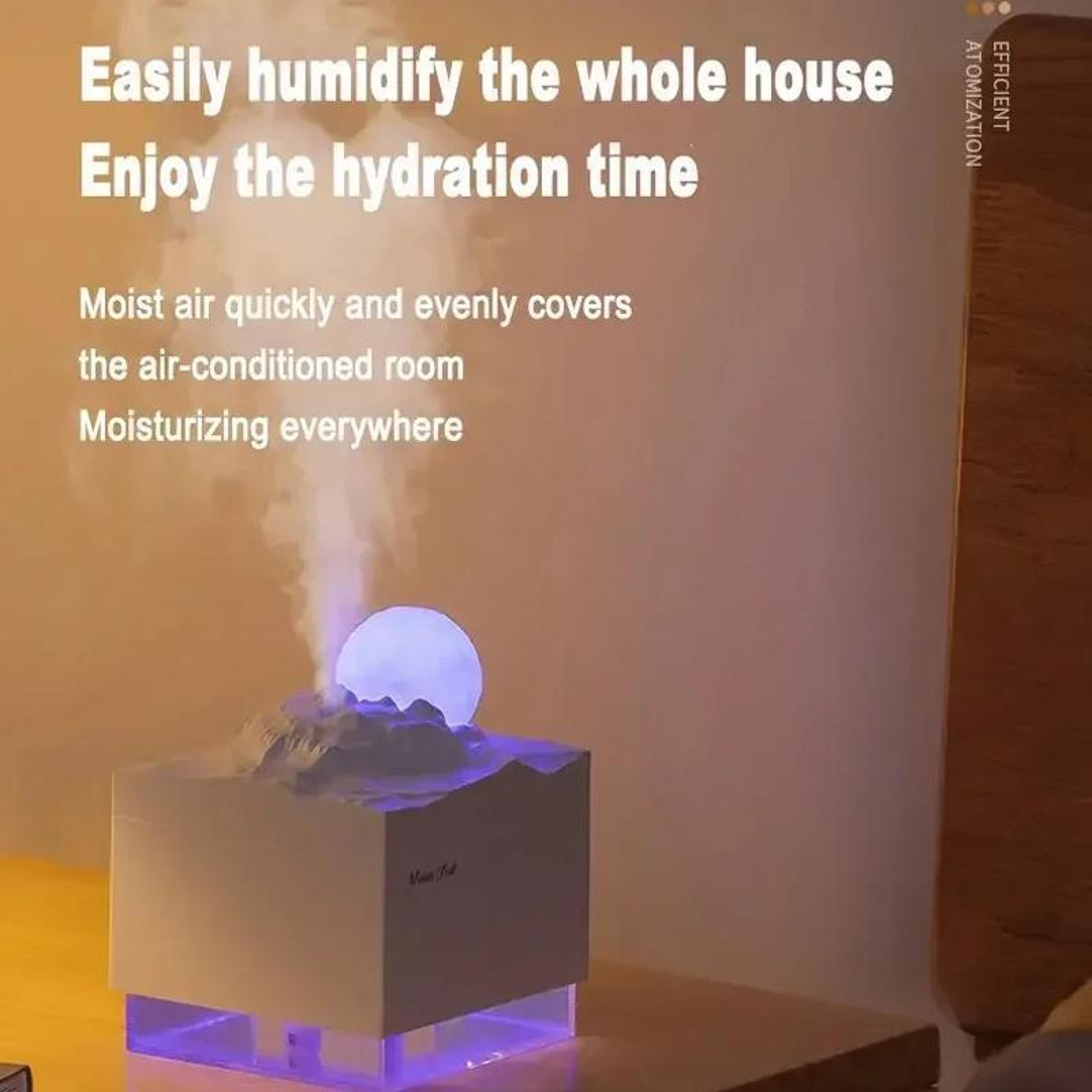 Moonfall Large Fog Humidifier  Aroma Diffuser With Night Light 1