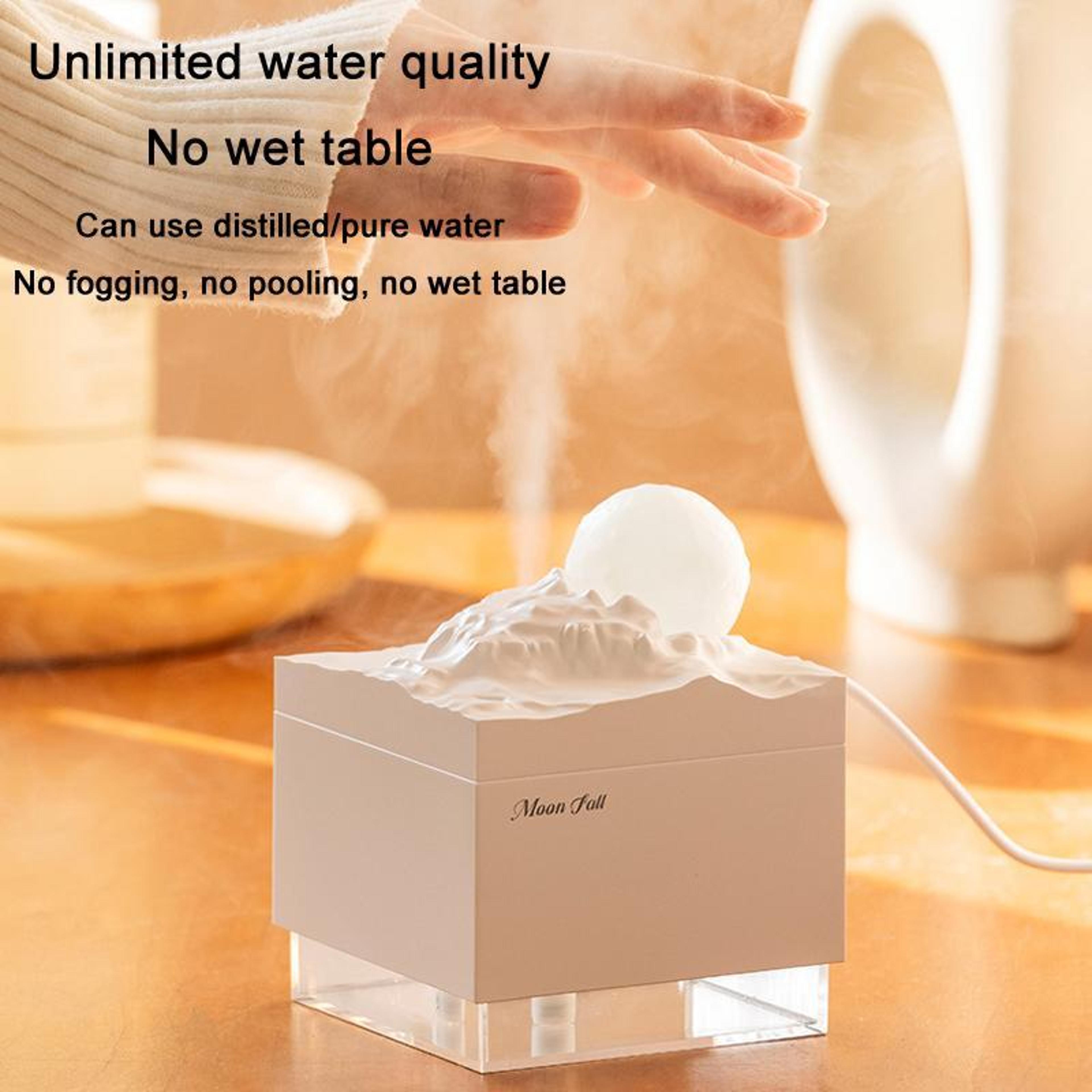 Moonfall Large Fog Humidifier  Aroma Diffuser With Night Light 5