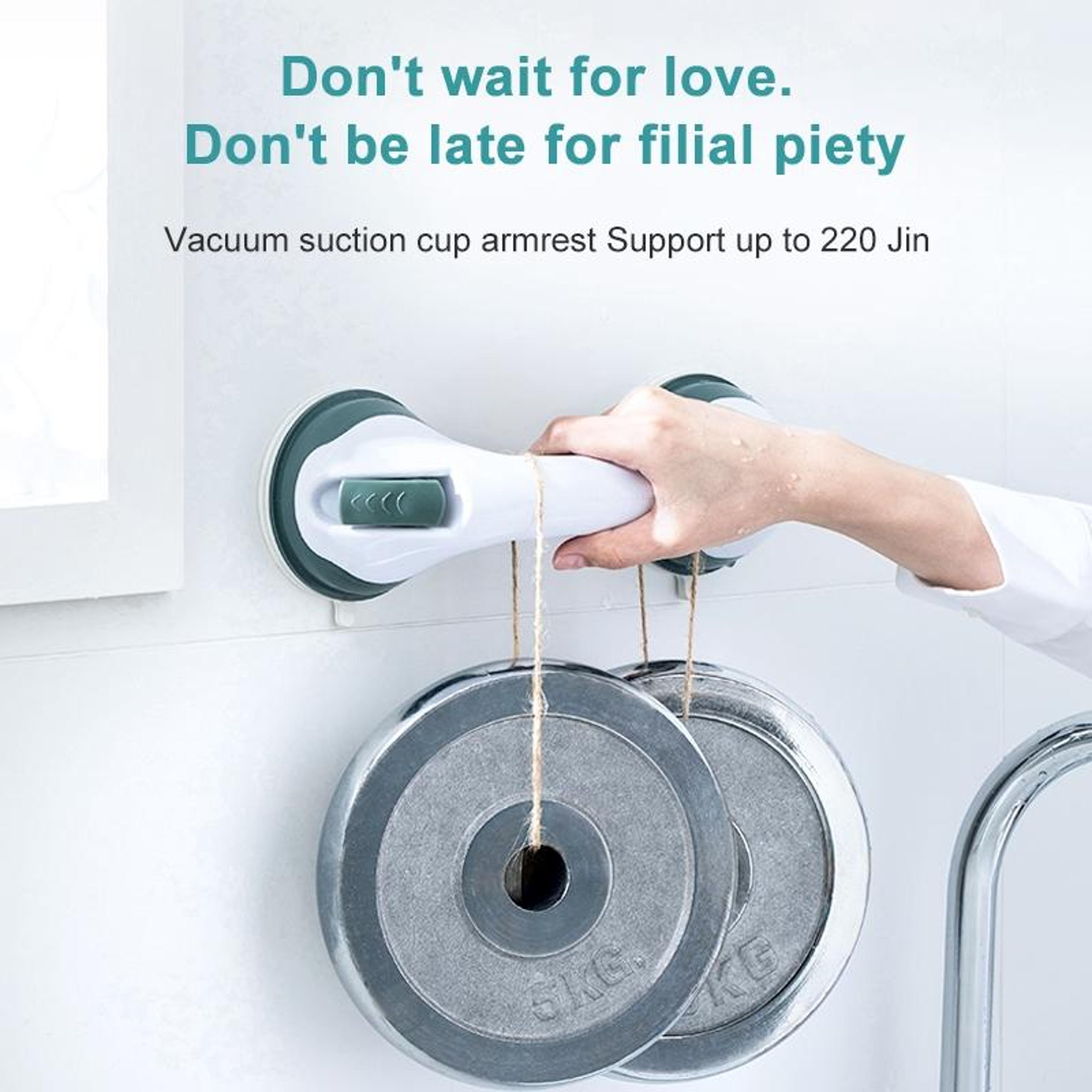 SecureGrip Bathroom Safety Handle Suction Support For Bath  Shower 6
