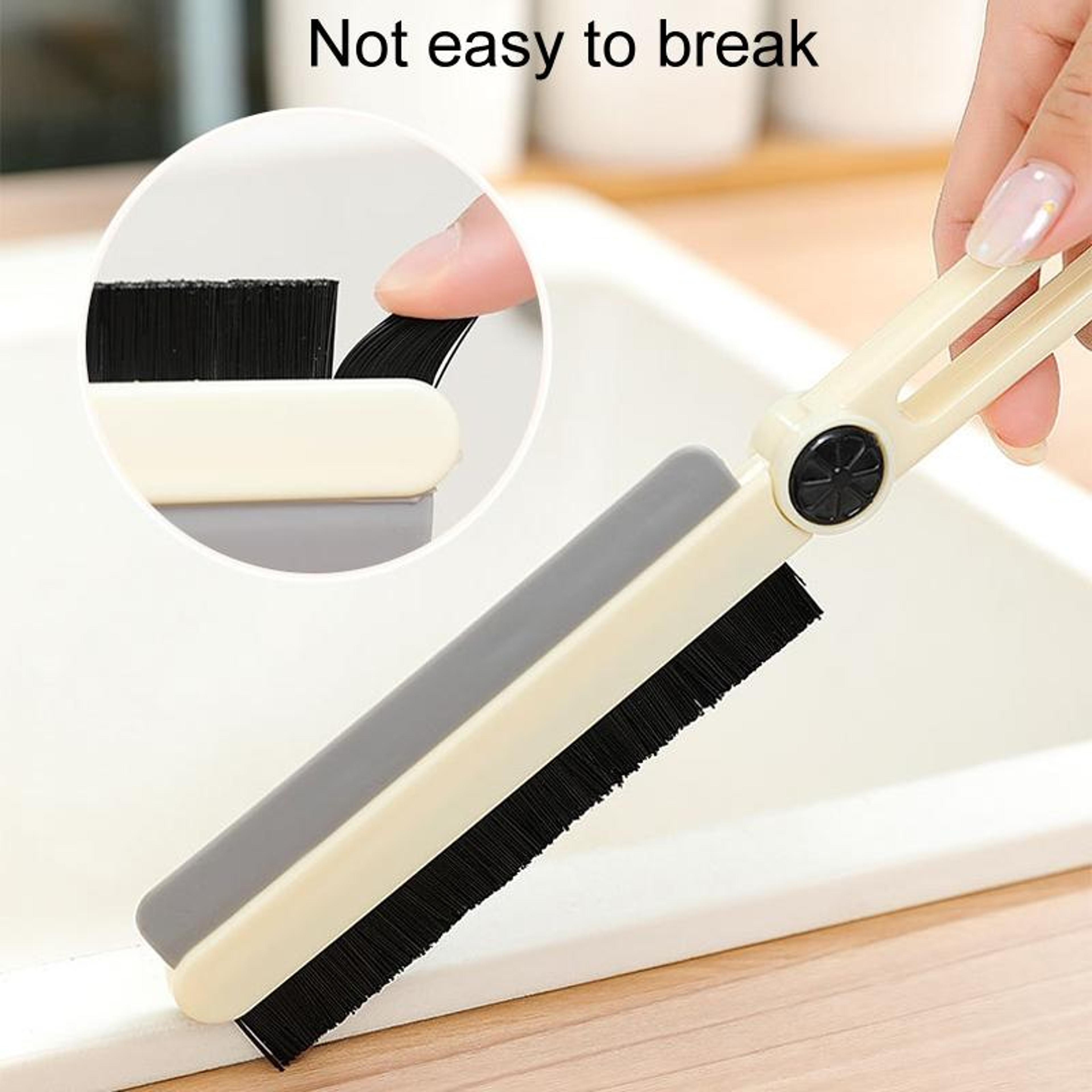 Premium Long Handle Crevice  Groove Cleaning Brush Deep Cleaning Tool For Bathroom  Narrow Spaces 5