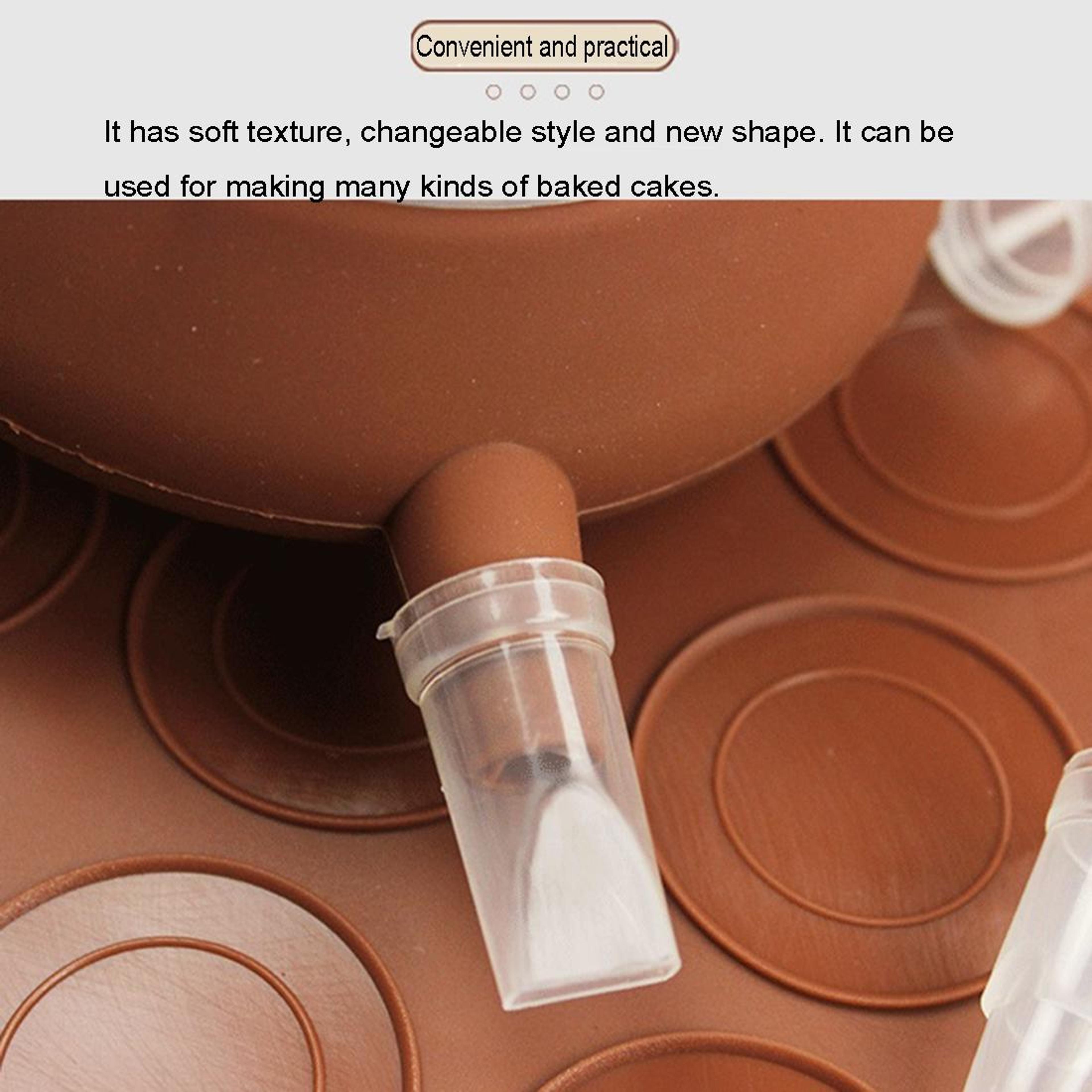 Premium Silicone Baking Mat  Macaron Mold Set With Oven Safe Frame 7