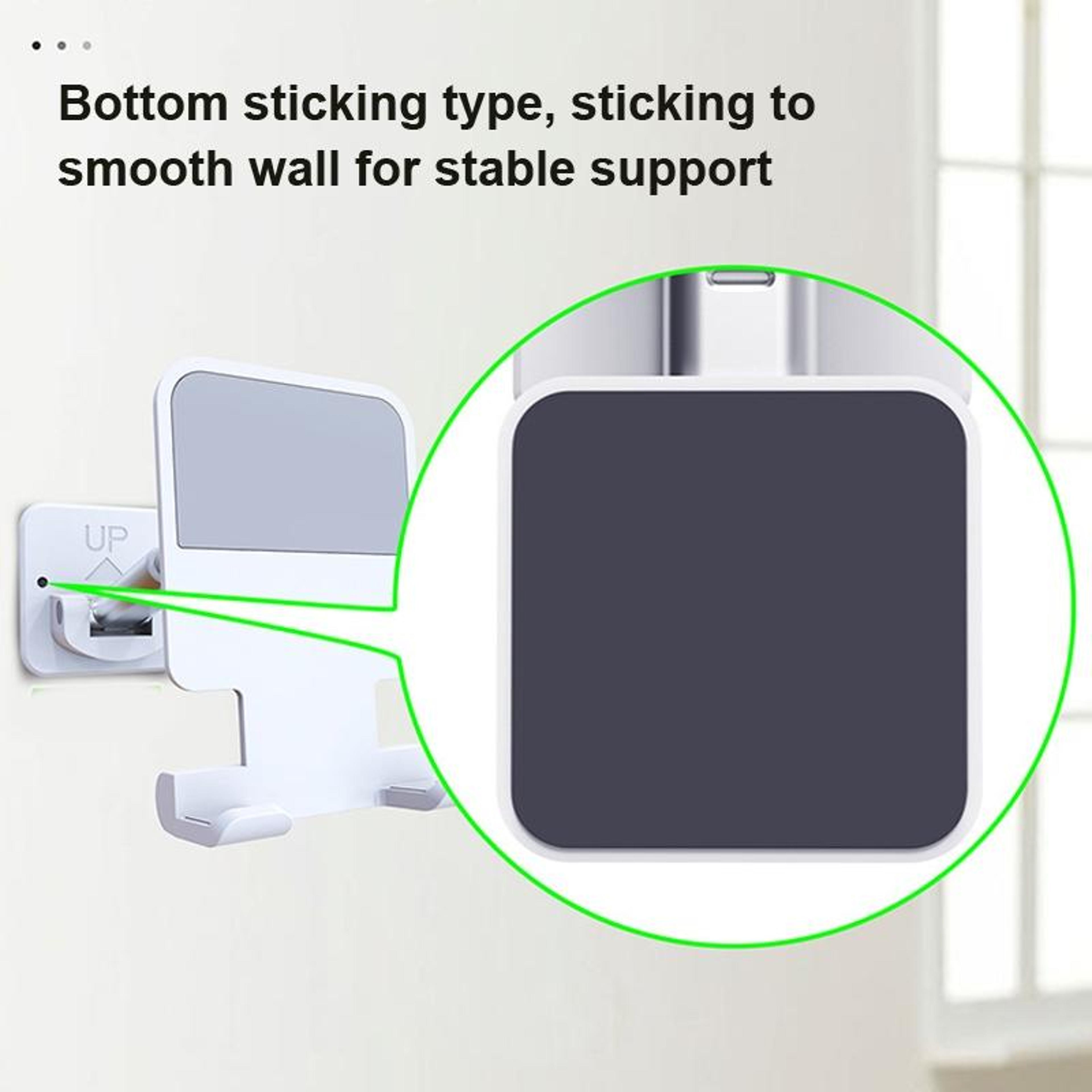Foldable Wall Mount Mobile Phone Holder For Bathroom  Kitchen 4