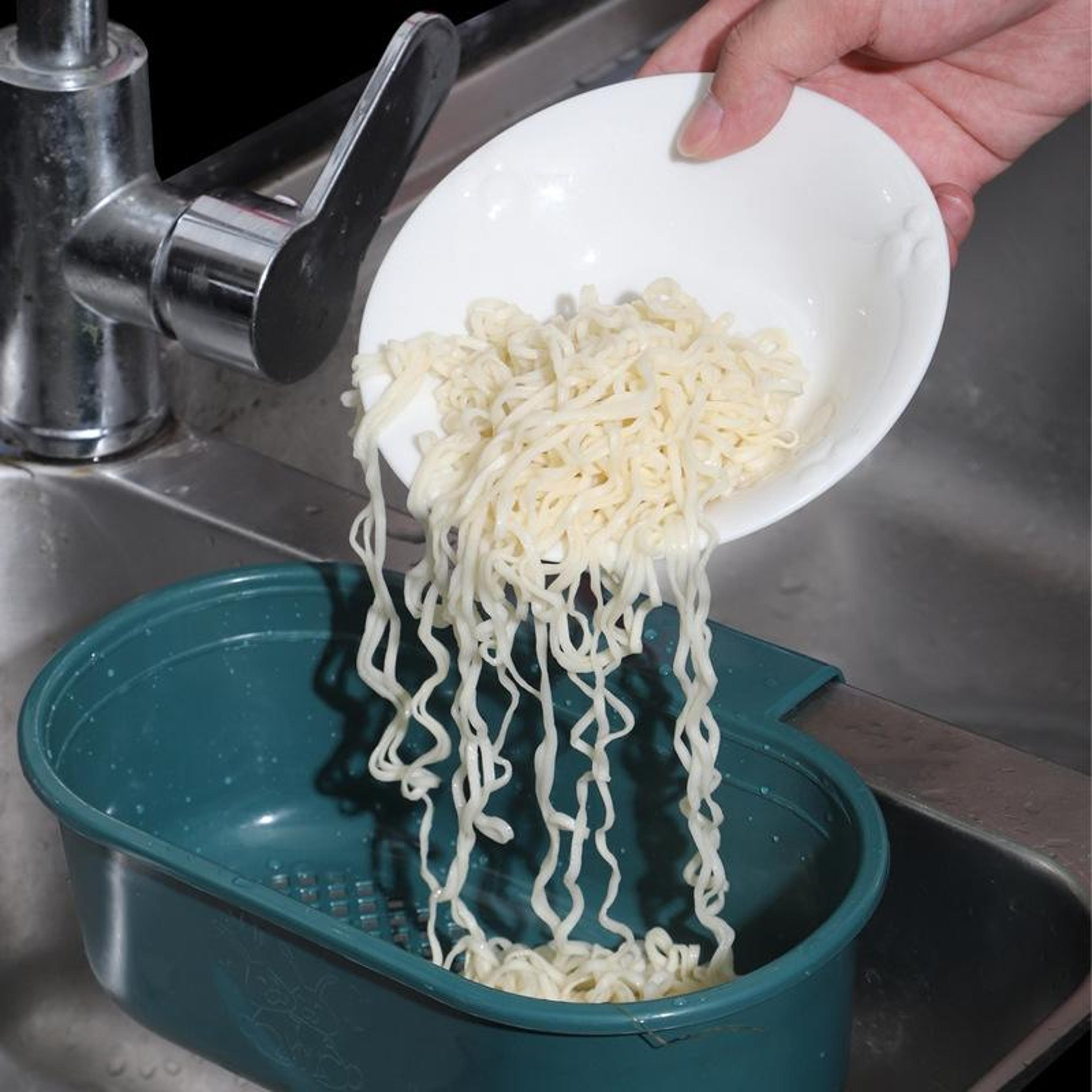 Multifunctional Kitchen Drain Basket  Hanging Storage 5