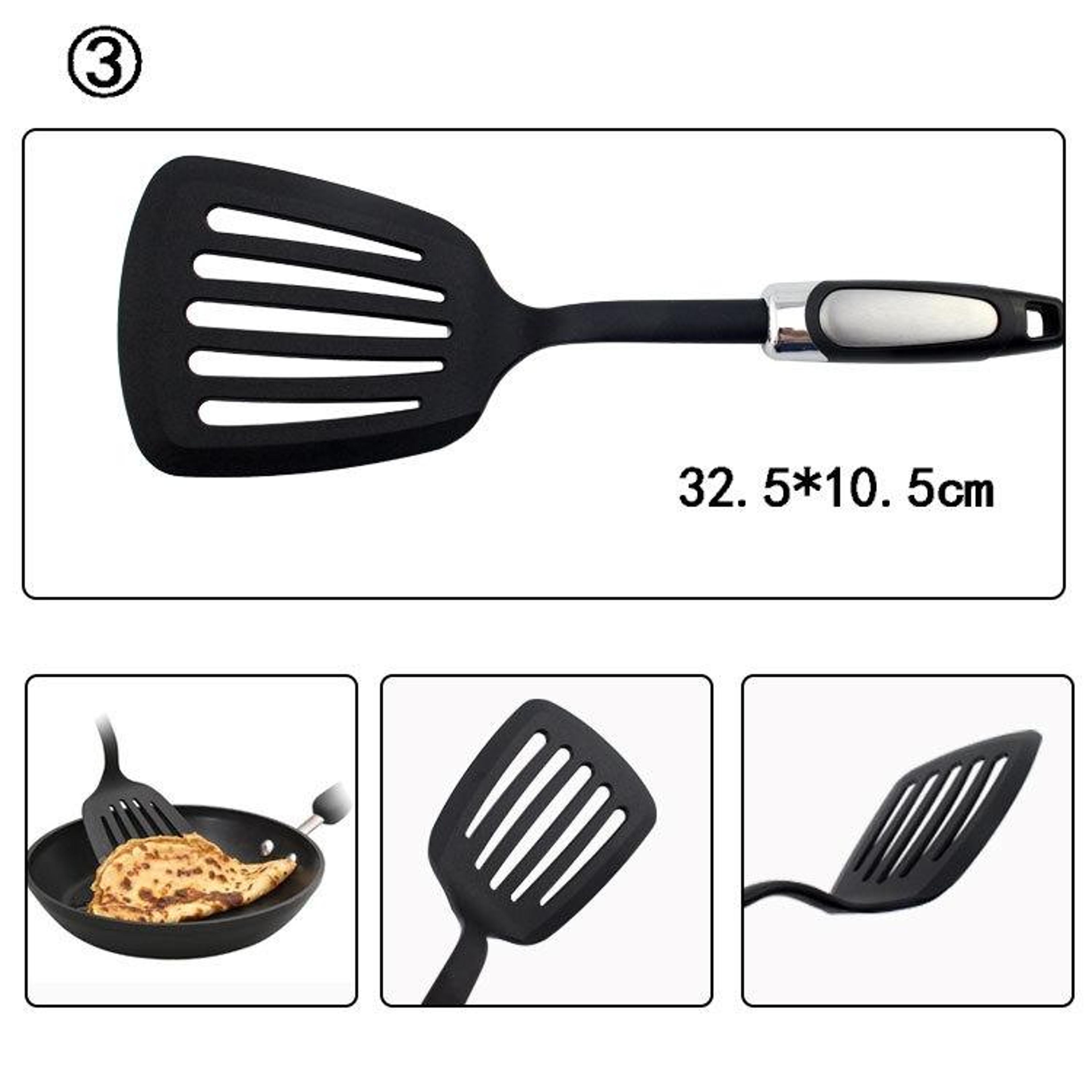 Premium Kitchen Utensil Set Heat Resistant Kitchen Tools For Cooking  Baking 2