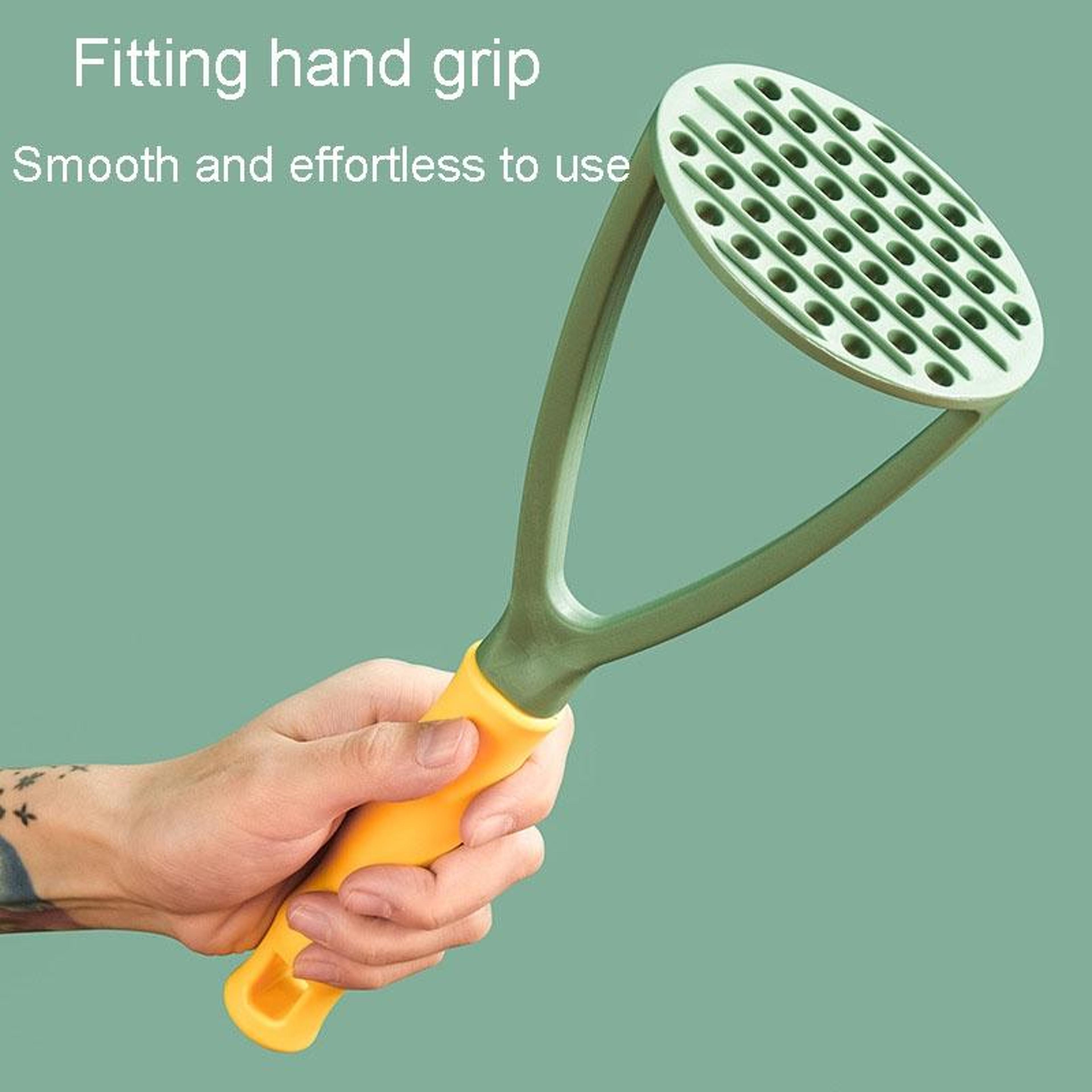 Easy Grip Baby Food Masher Potato Presser For Smooth Purees 2