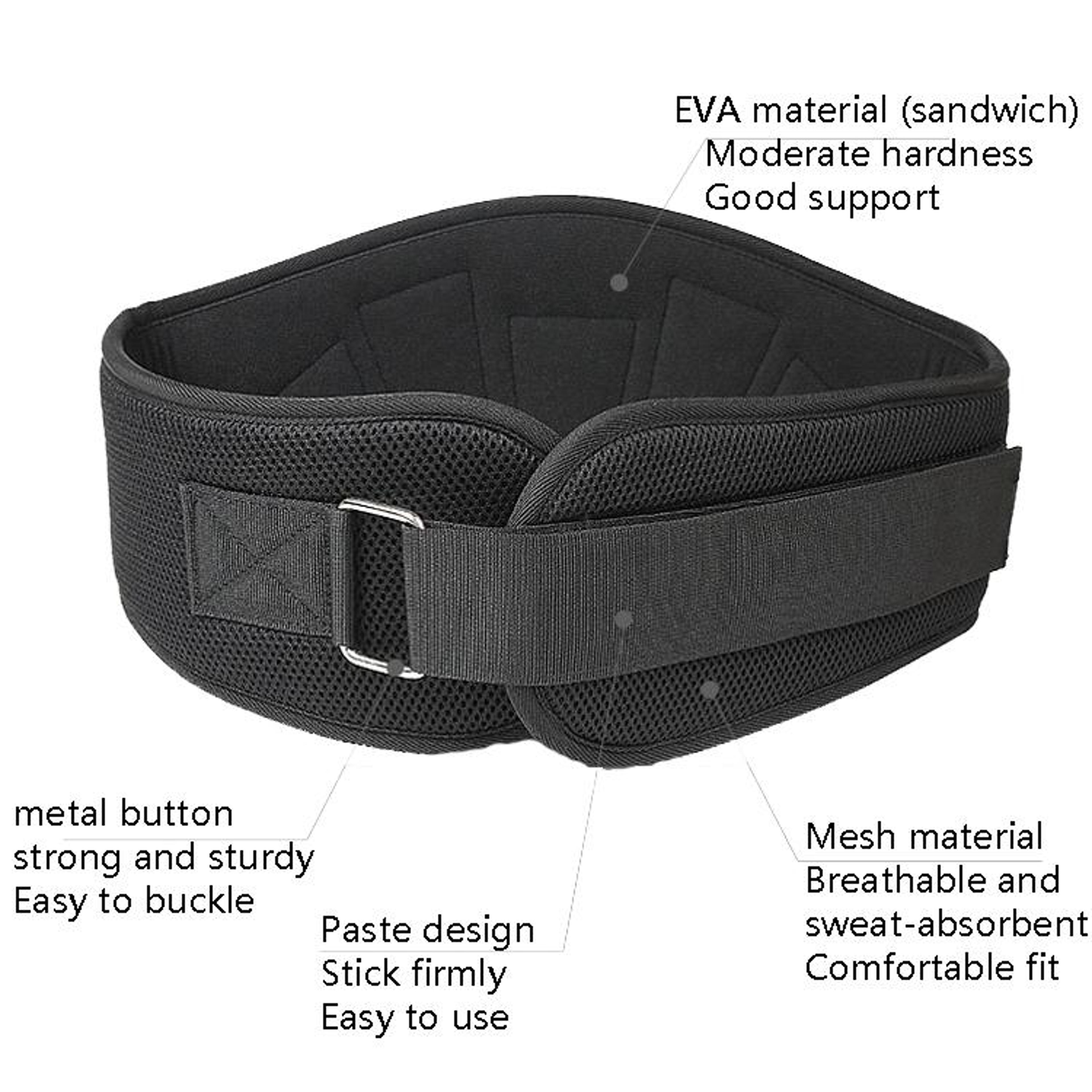 Premium Weightlifting Belt For Squat Support  Gym Training 2