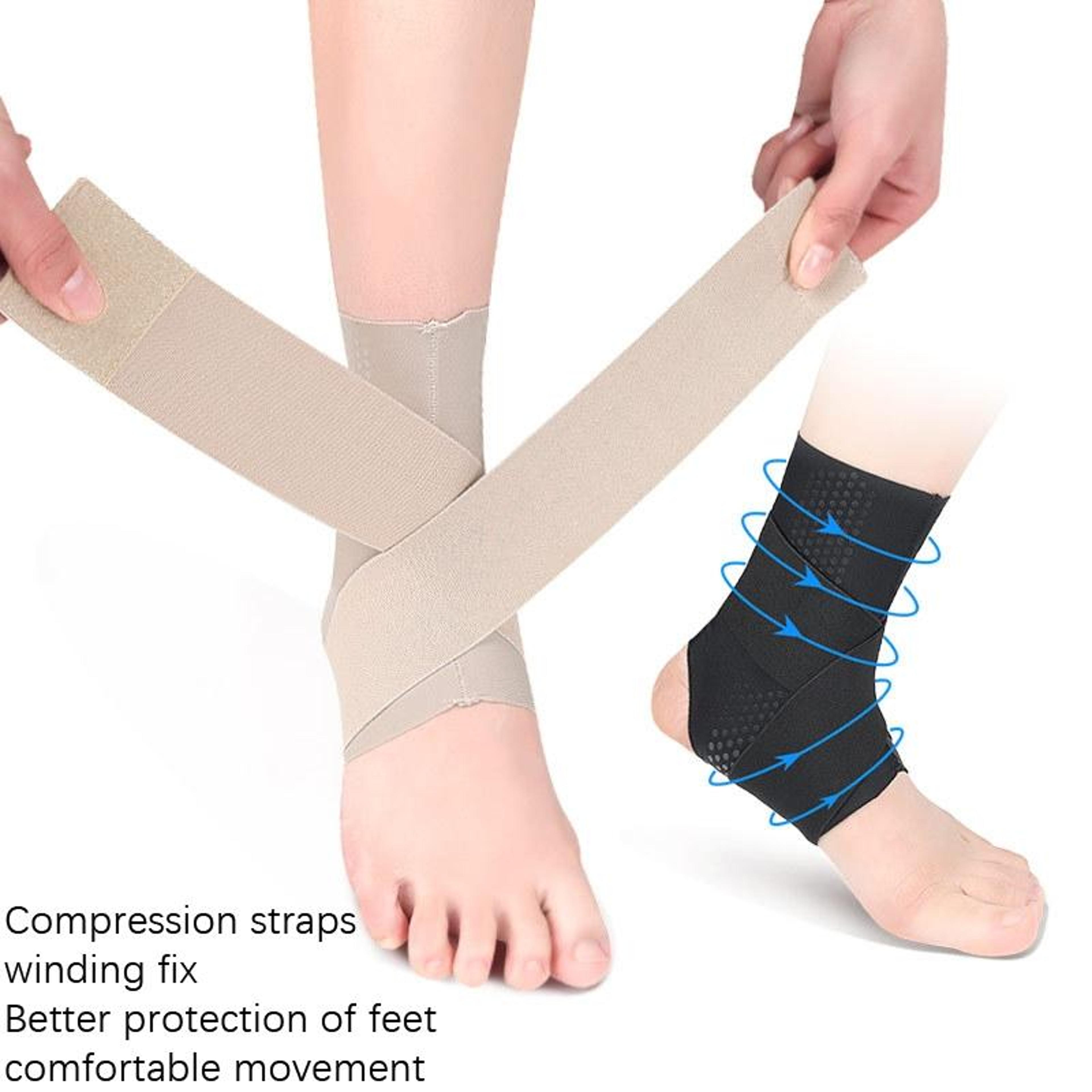 Thin Anti Slip Compression Ankle Brace For Sports  Injury Support 2