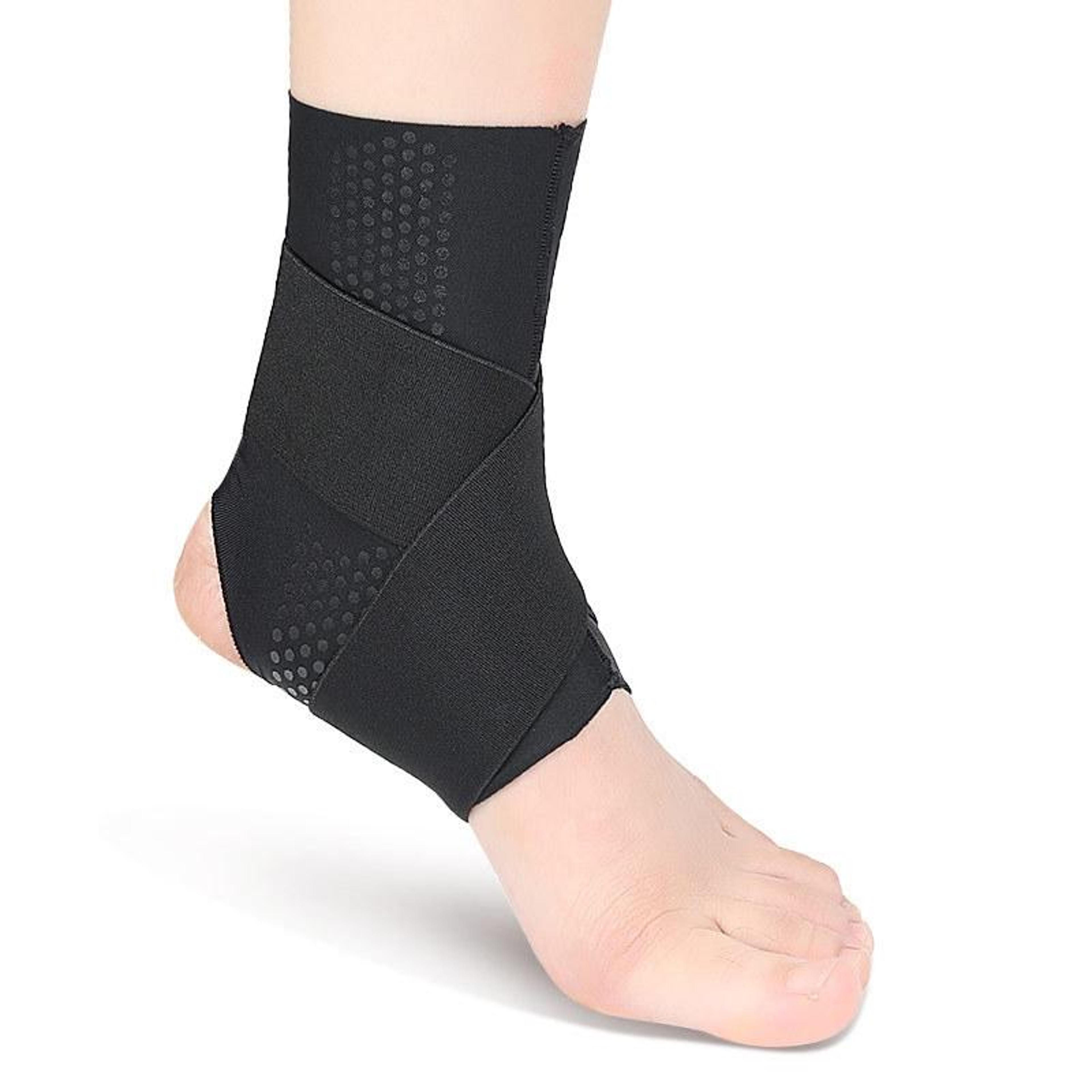 Thin Anti Slip Compression Ankle Brace For Sports  Injury Support 3