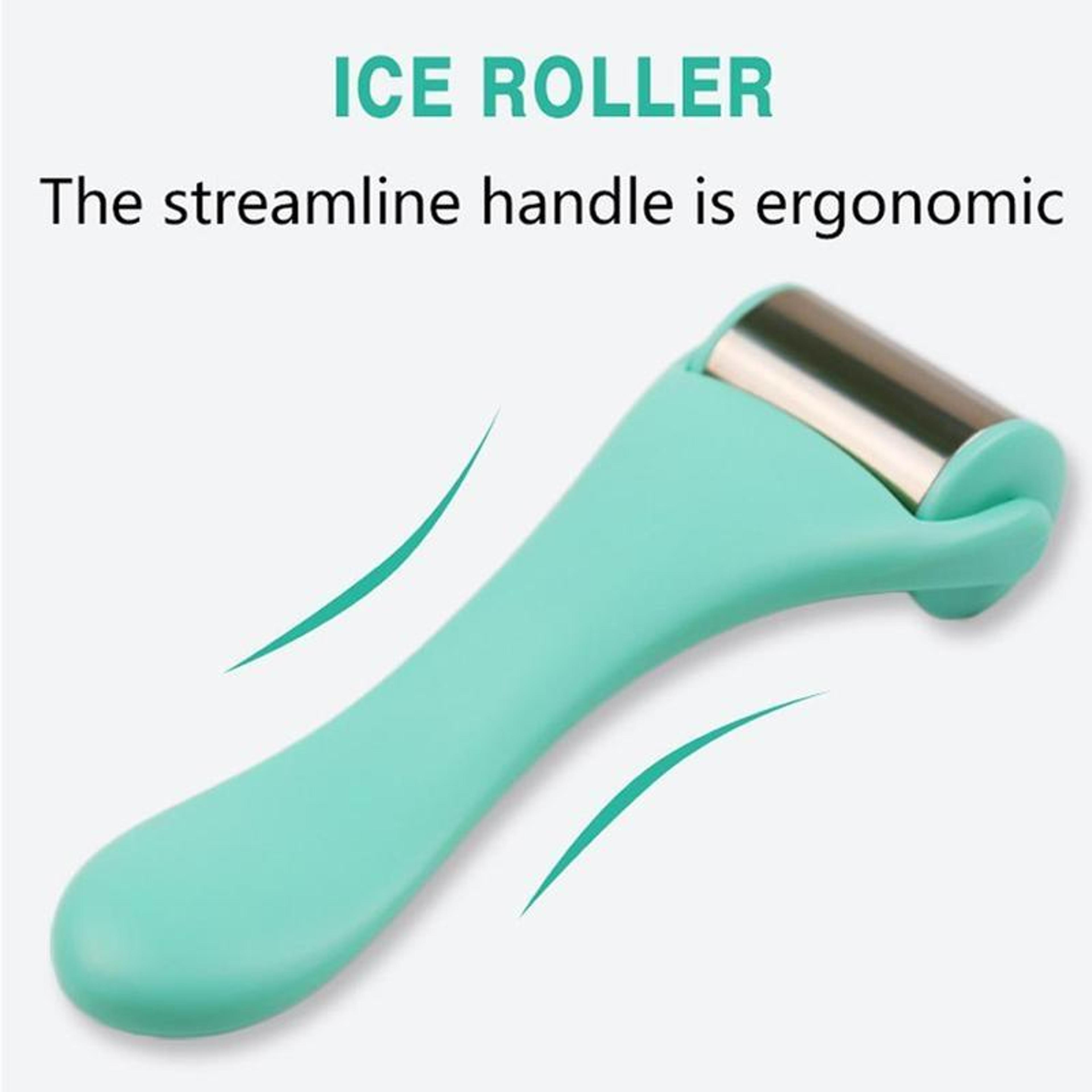 Stainless Steel Ice Roller Face Massager For Cooling Lift And Firming Care 11