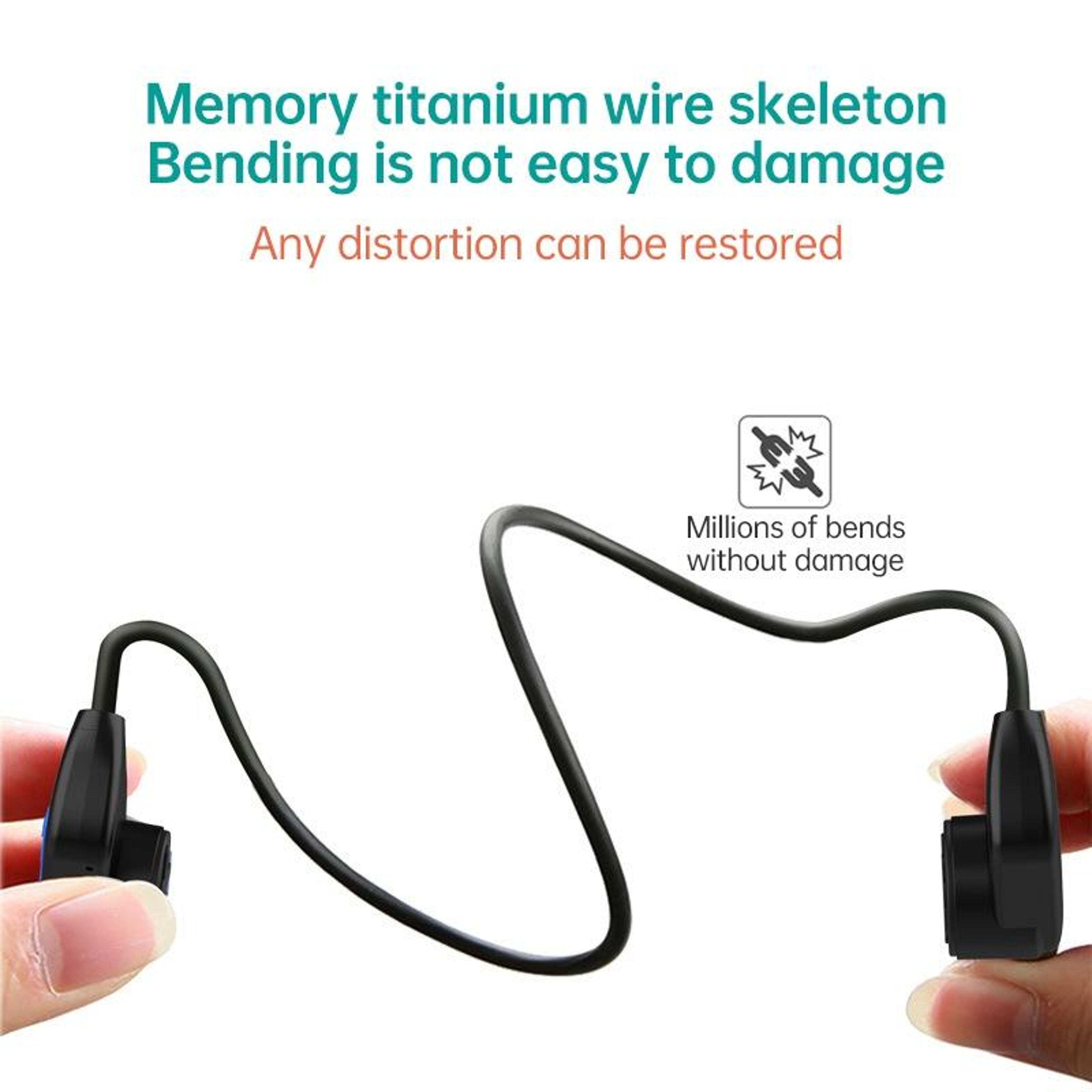Bone Conduction Wireless Headphones Bluetooth Waterproof 4