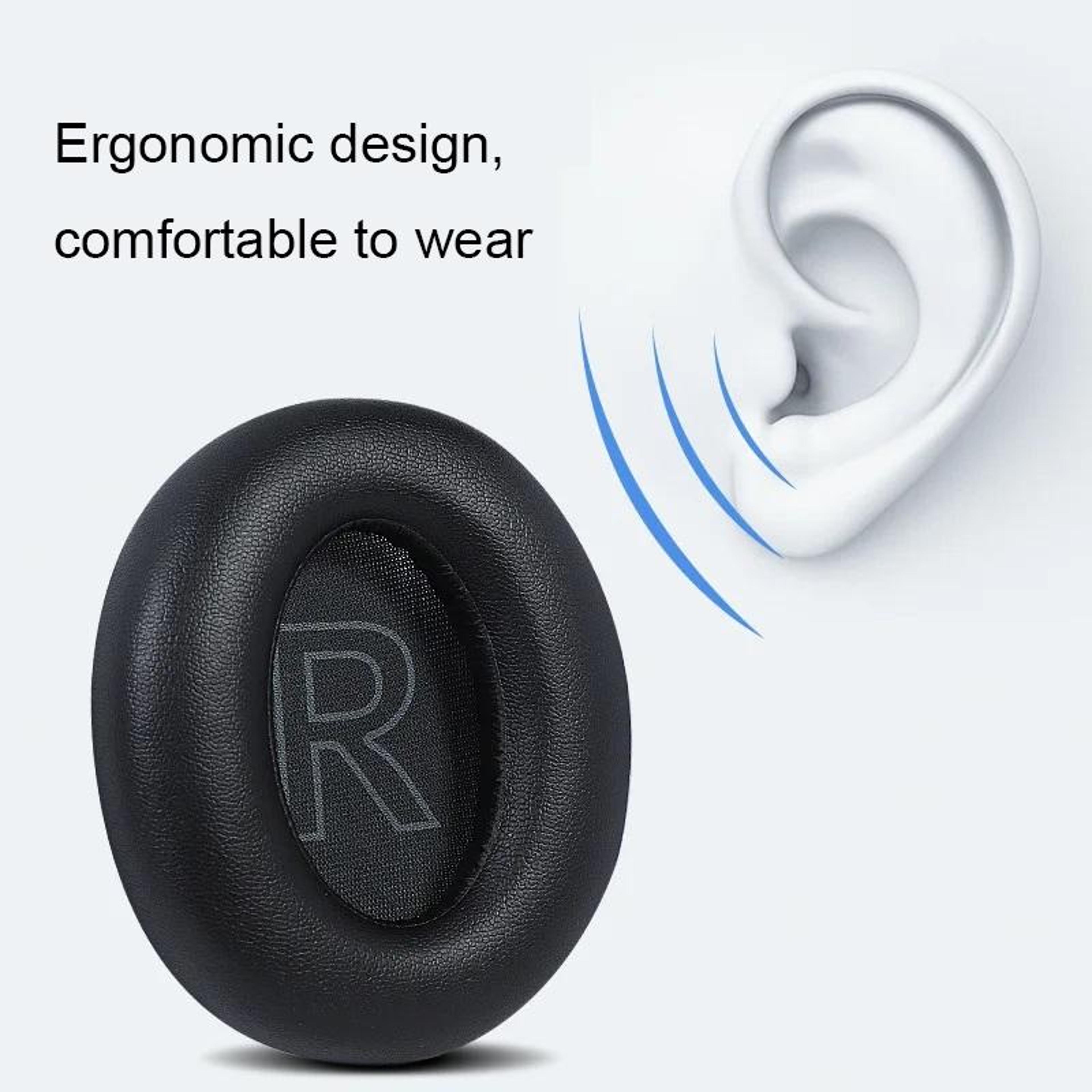 Premium Leather  Sponge Earmuffs For Anker Soundcore Life Headphones Durable Protection 4
