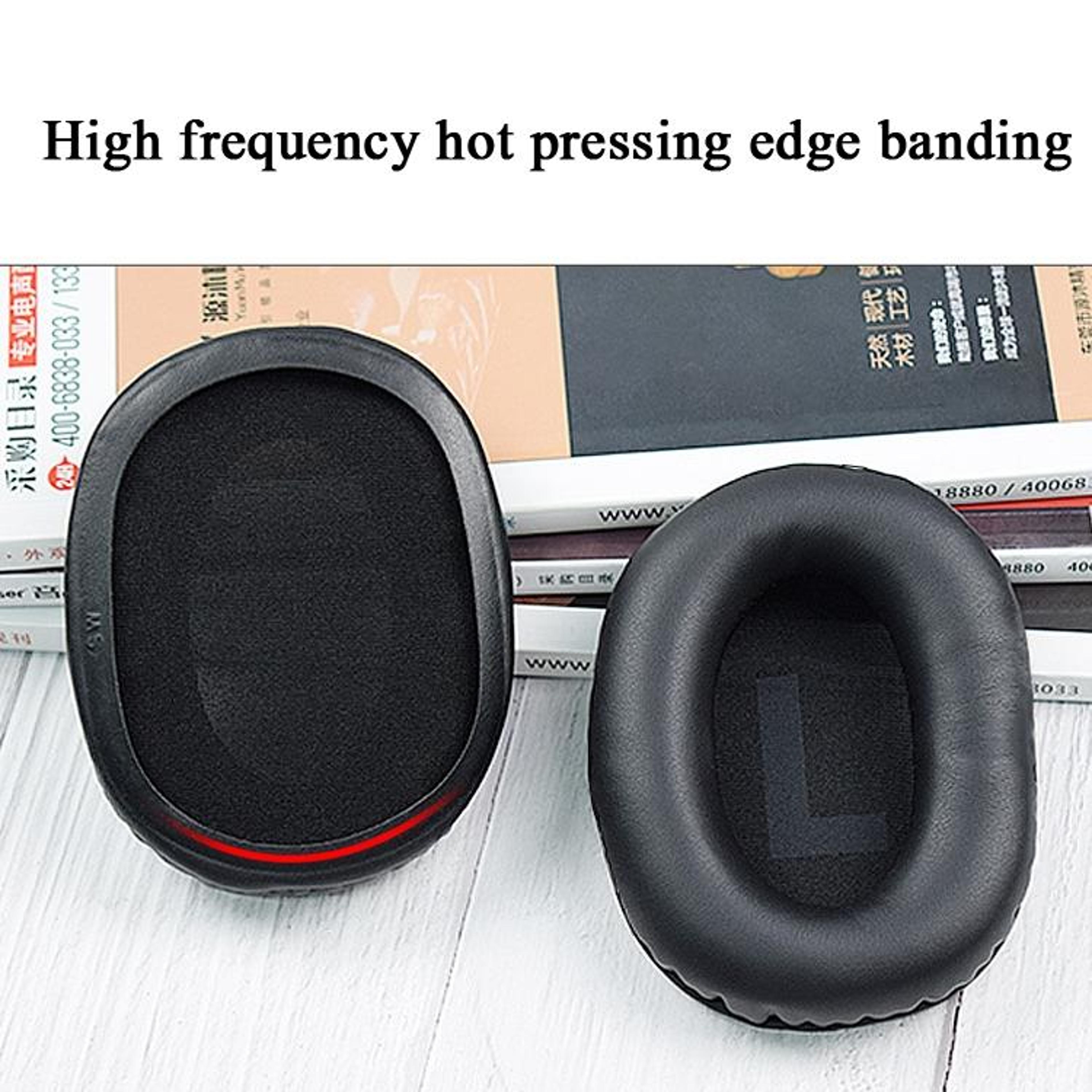 Headphone Sponge Protective Case Black Flannel Cushion 4