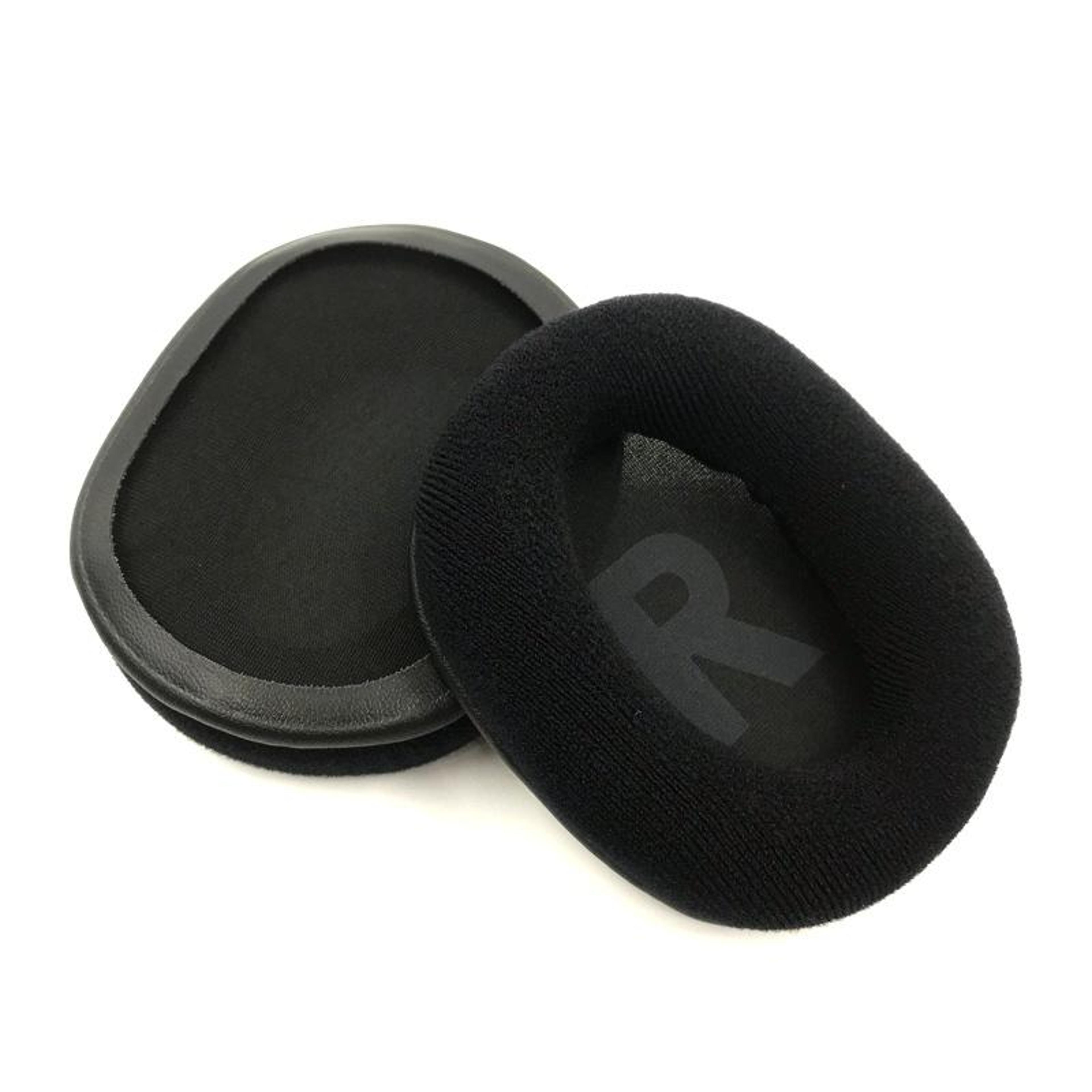 Headphone Sponge Protective Case Black Flannel Cushion 6