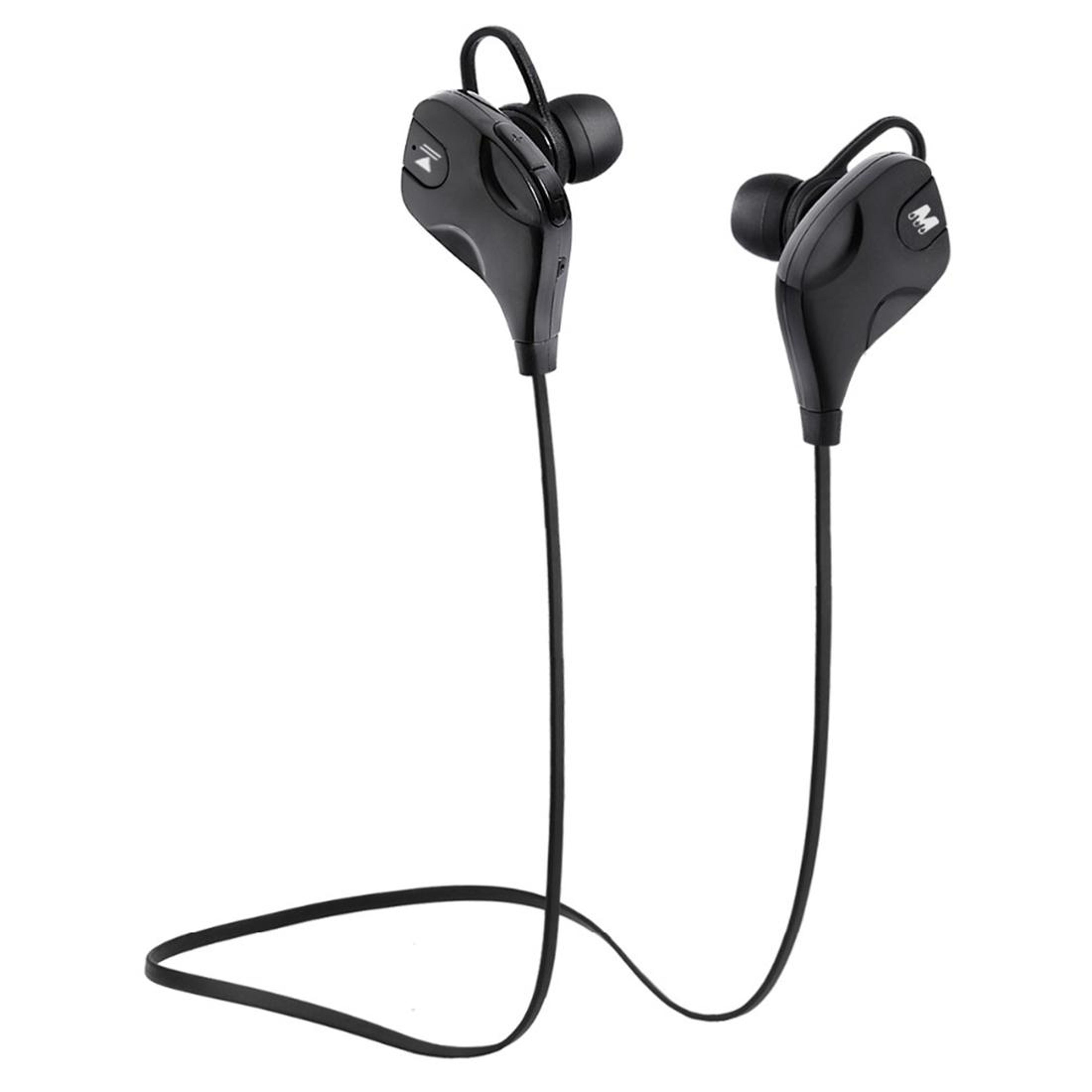 Wireless Bluetooth Stereo Earphones With Wire Control Mic Hands Free Call Ready 1