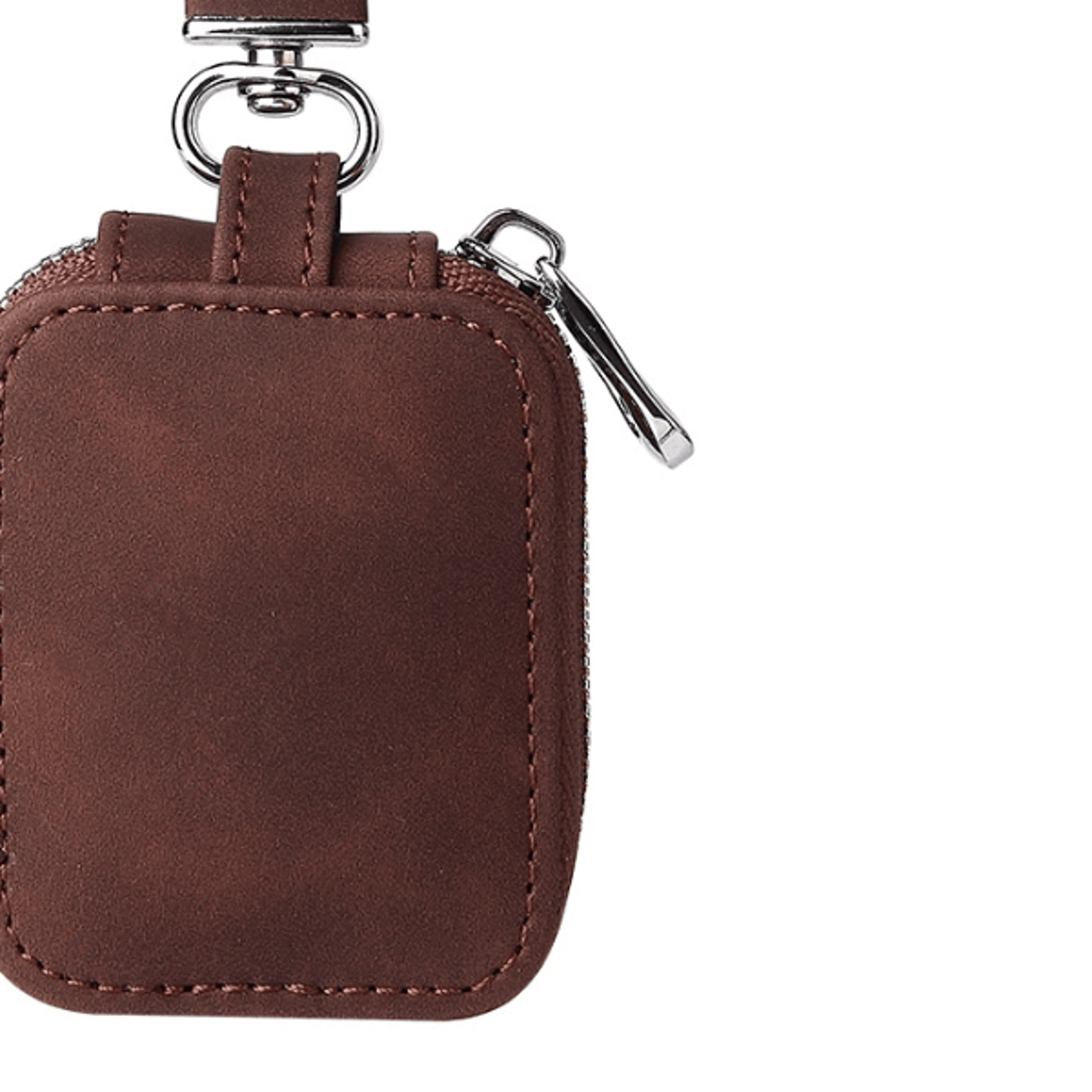 Premium Leather AirPods Protective Case with Secure Hook