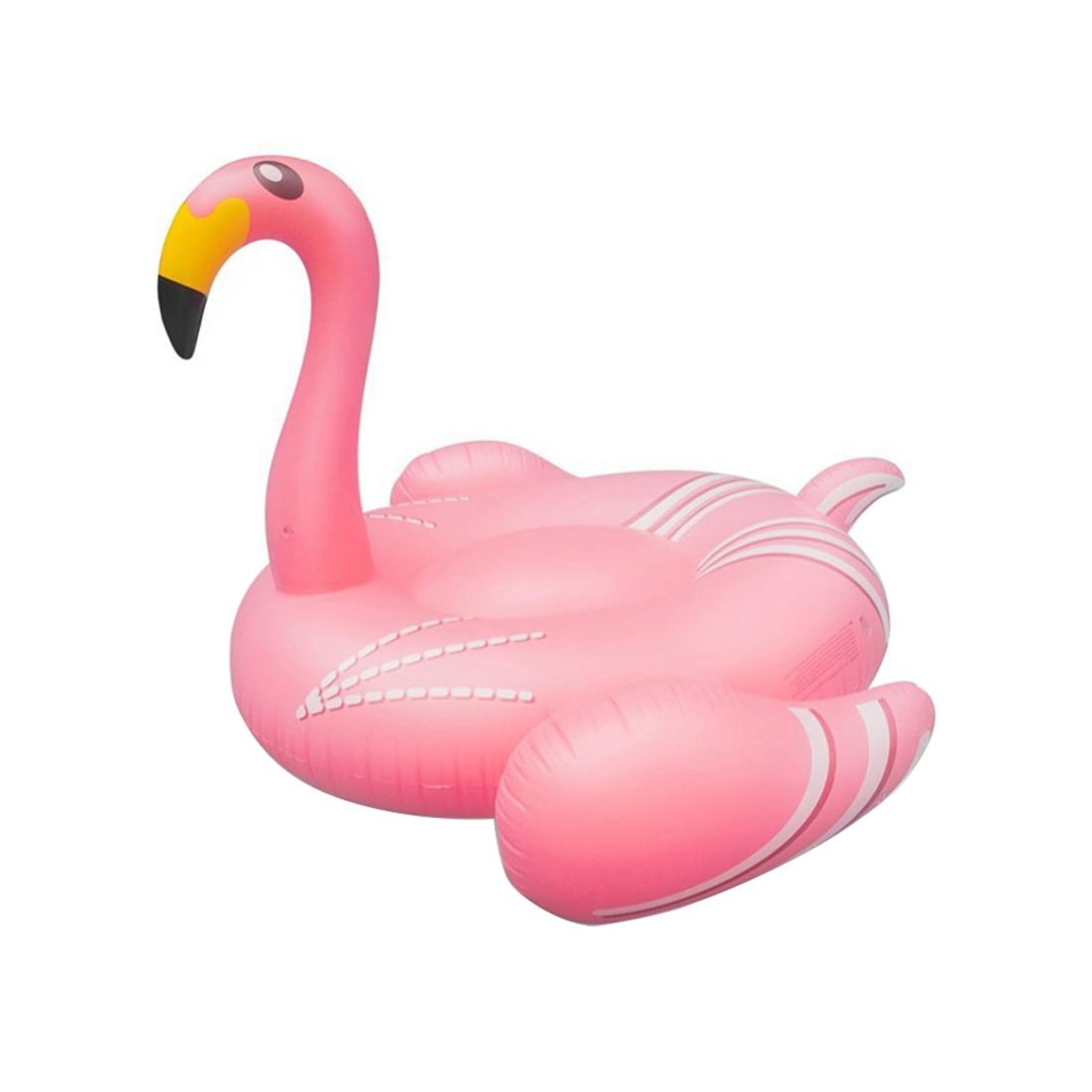 Giant Inflatable Flamingo Pool Float And Swim Ring For Summer Water Fun 0